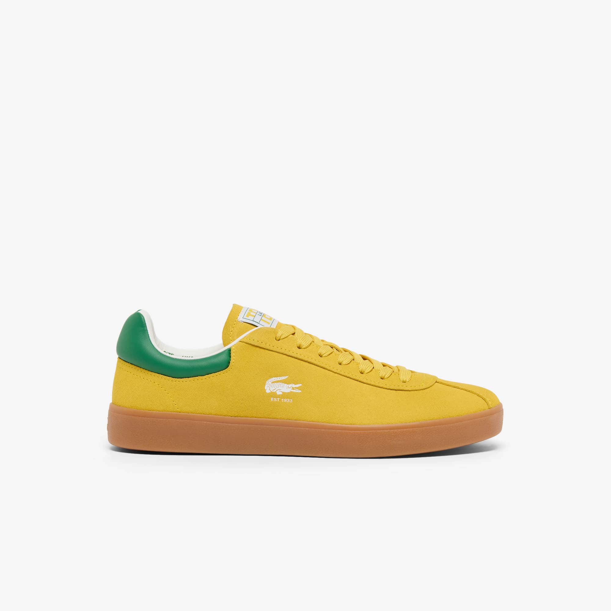 Men's Baseshot Suede Sneakers - YLW/GUM