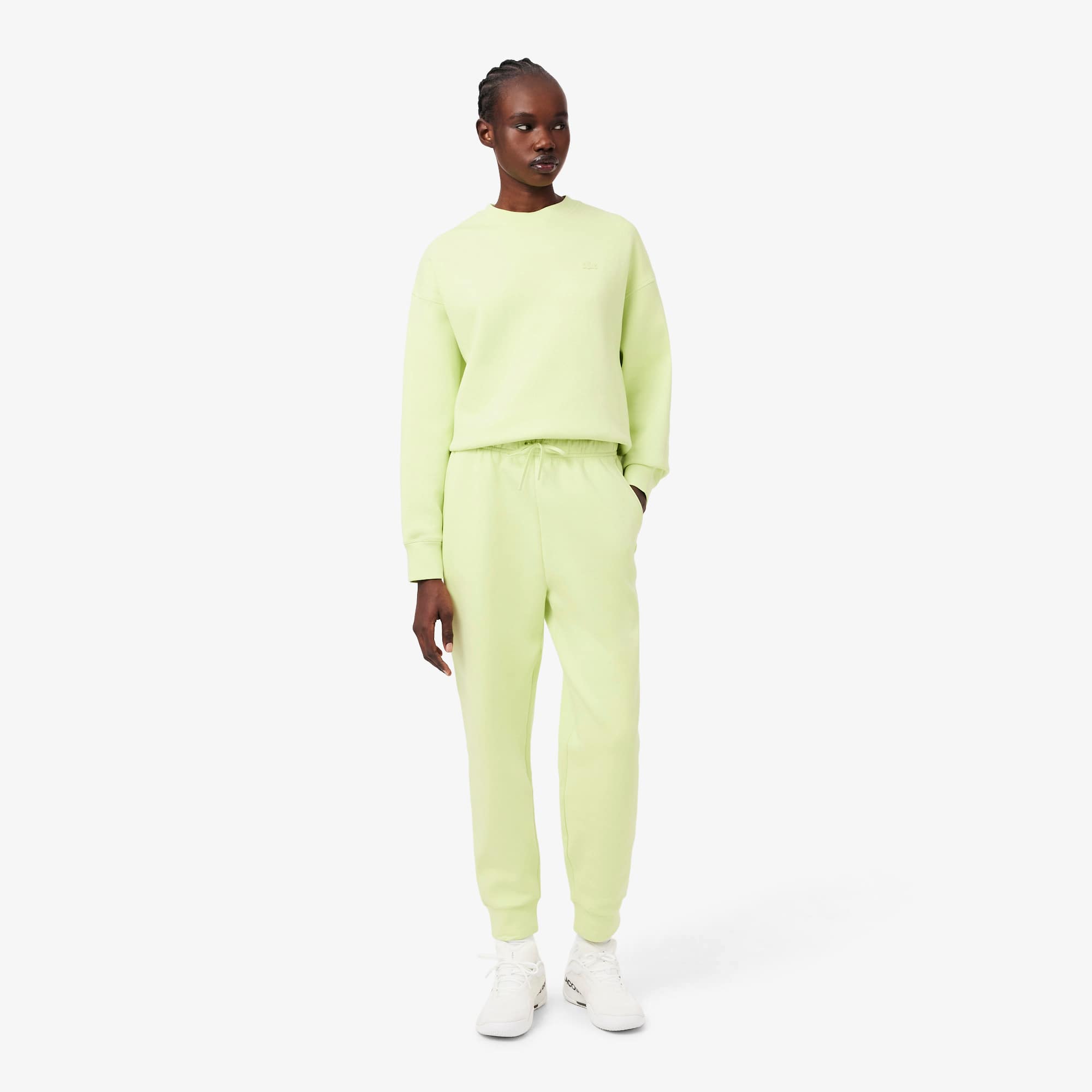 Double Face Jersey Sweatpants - Green