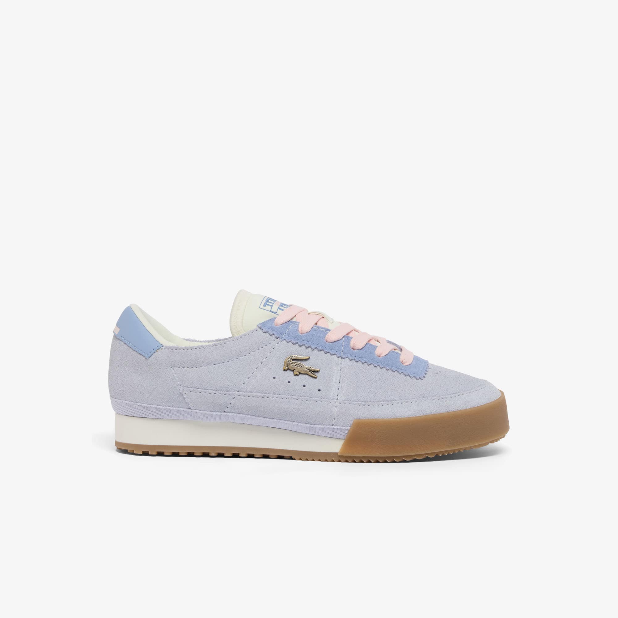Women's Aura Suede Sneakers - LT BLU/LT GUM