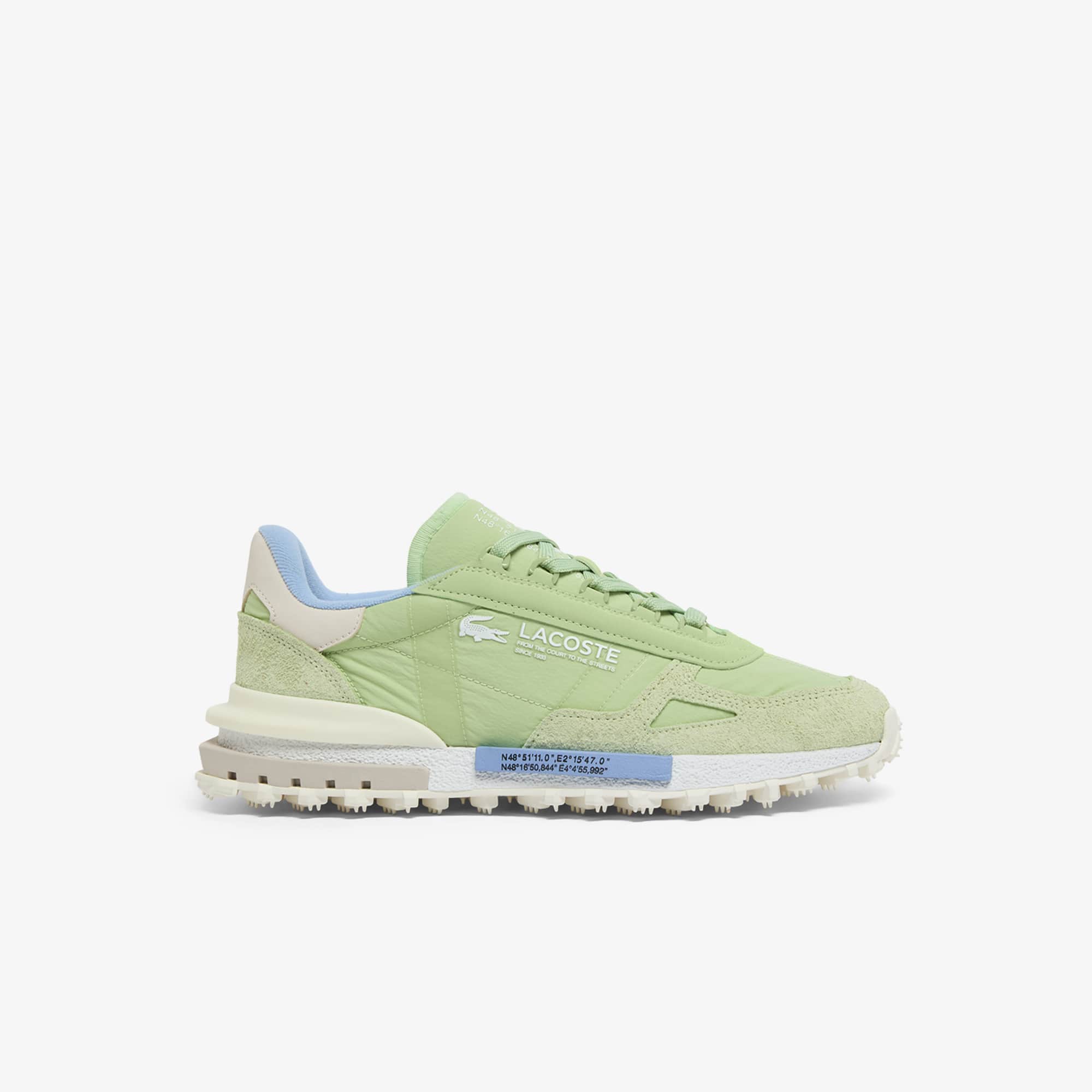 Men's Elite Active Sneakers - LT GRN/LT BLU