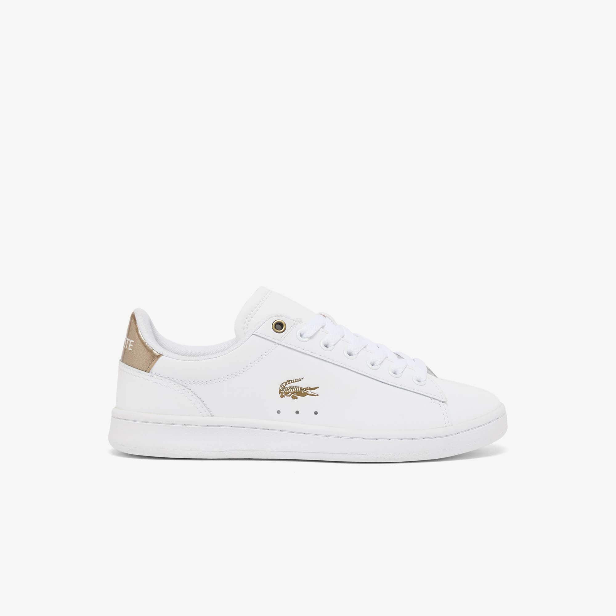 Women's Carnaby Set Leather Sneakers - WHT/BRZ
