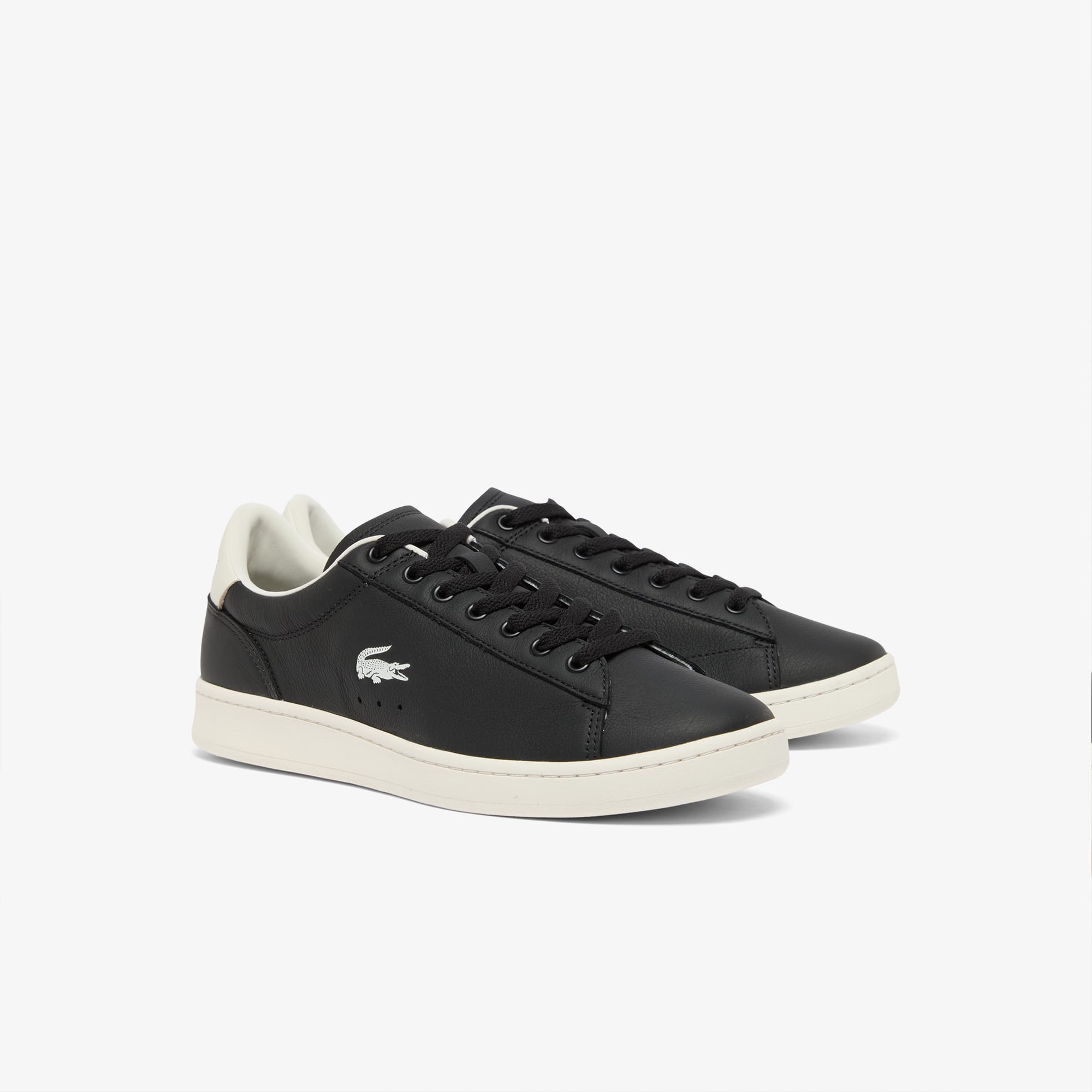 Men's Carnaby Set Leather Sneakers - BLACK/OFFWHITE