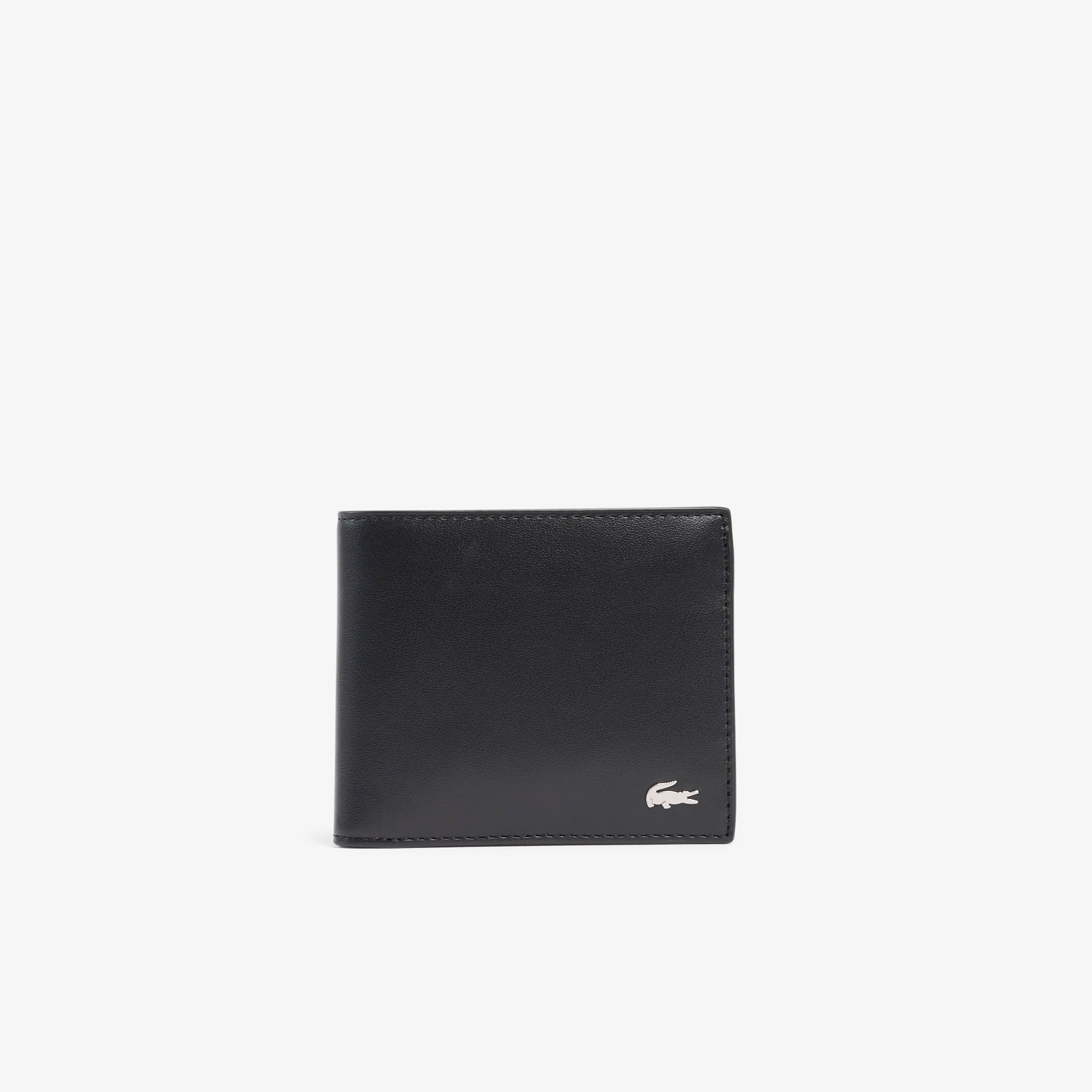 Medium FG Leather Billfold - Black