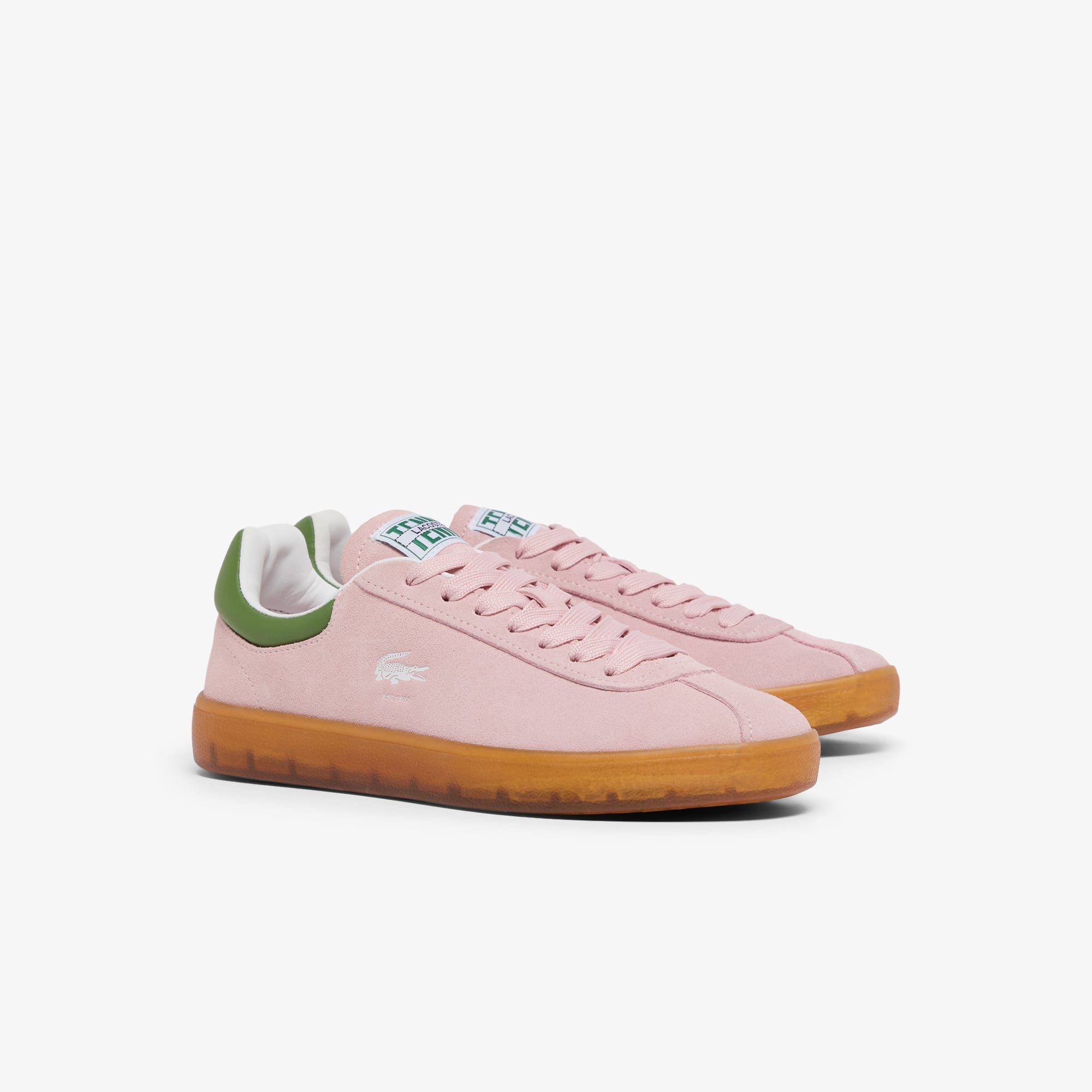 Women's Baseshot Suede Sneakers - LT PNK/GUM