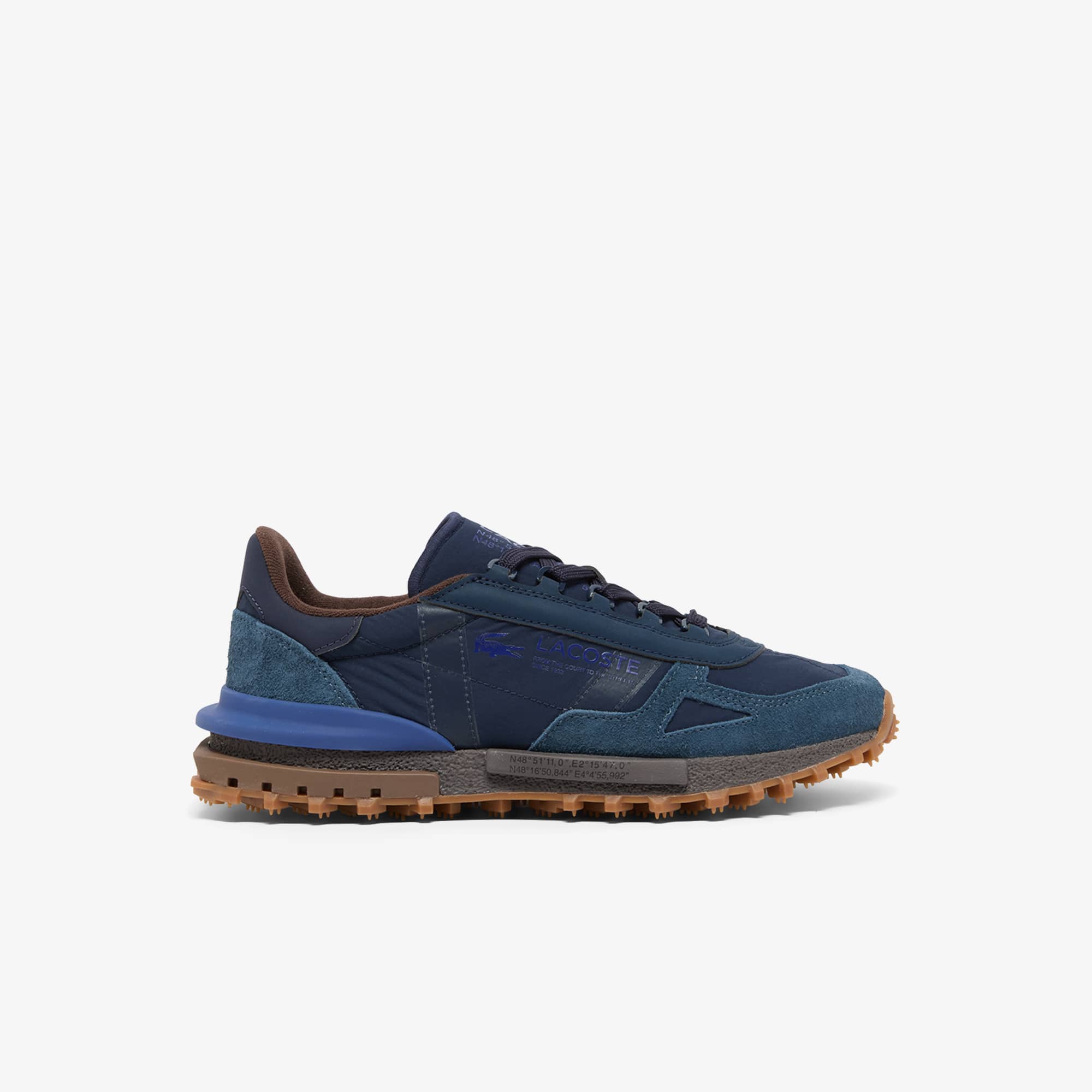 Men's Elite Active Sneakers - NAVY/BROWN