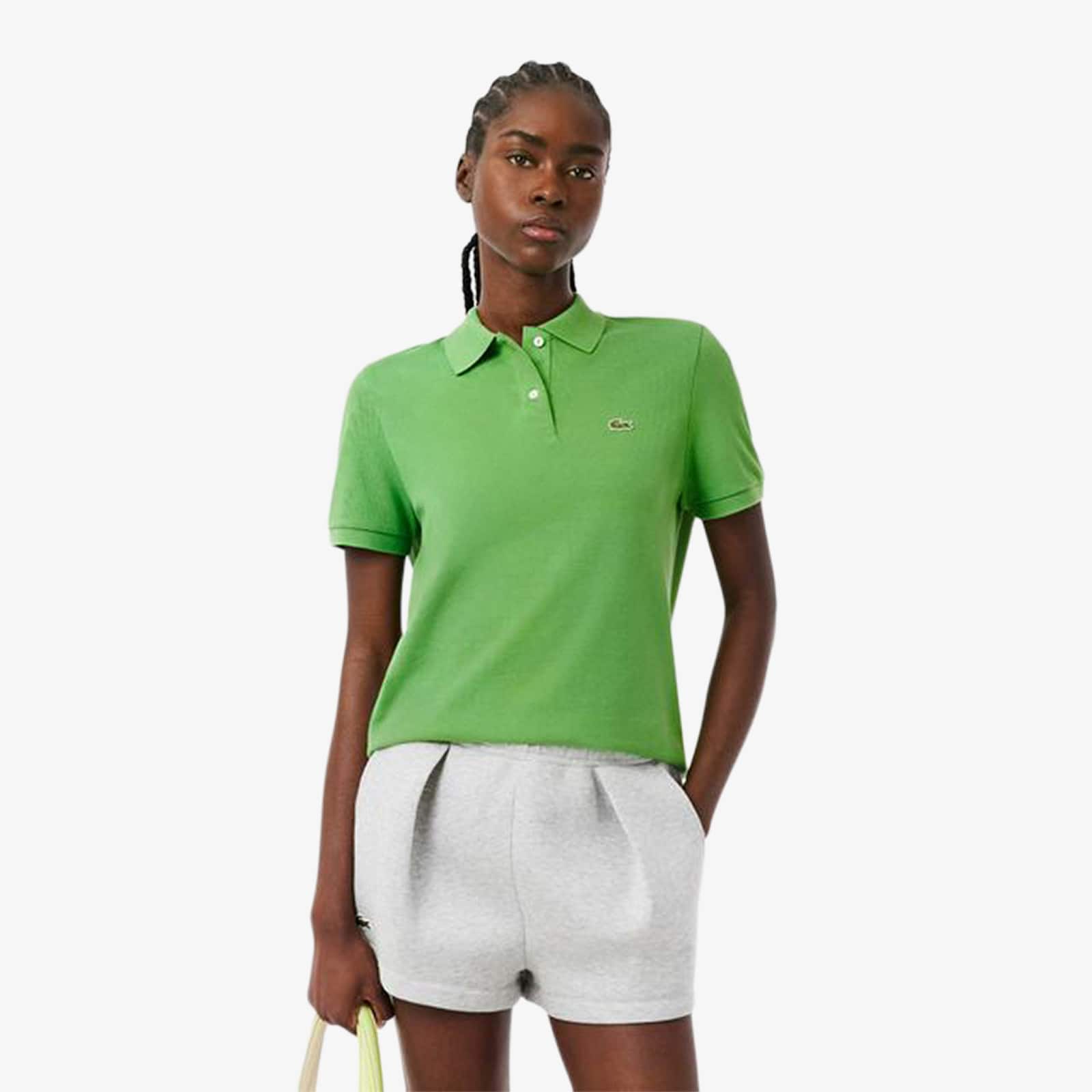 Women's Regular Fit Supple Petit Piqué Polo - Vert