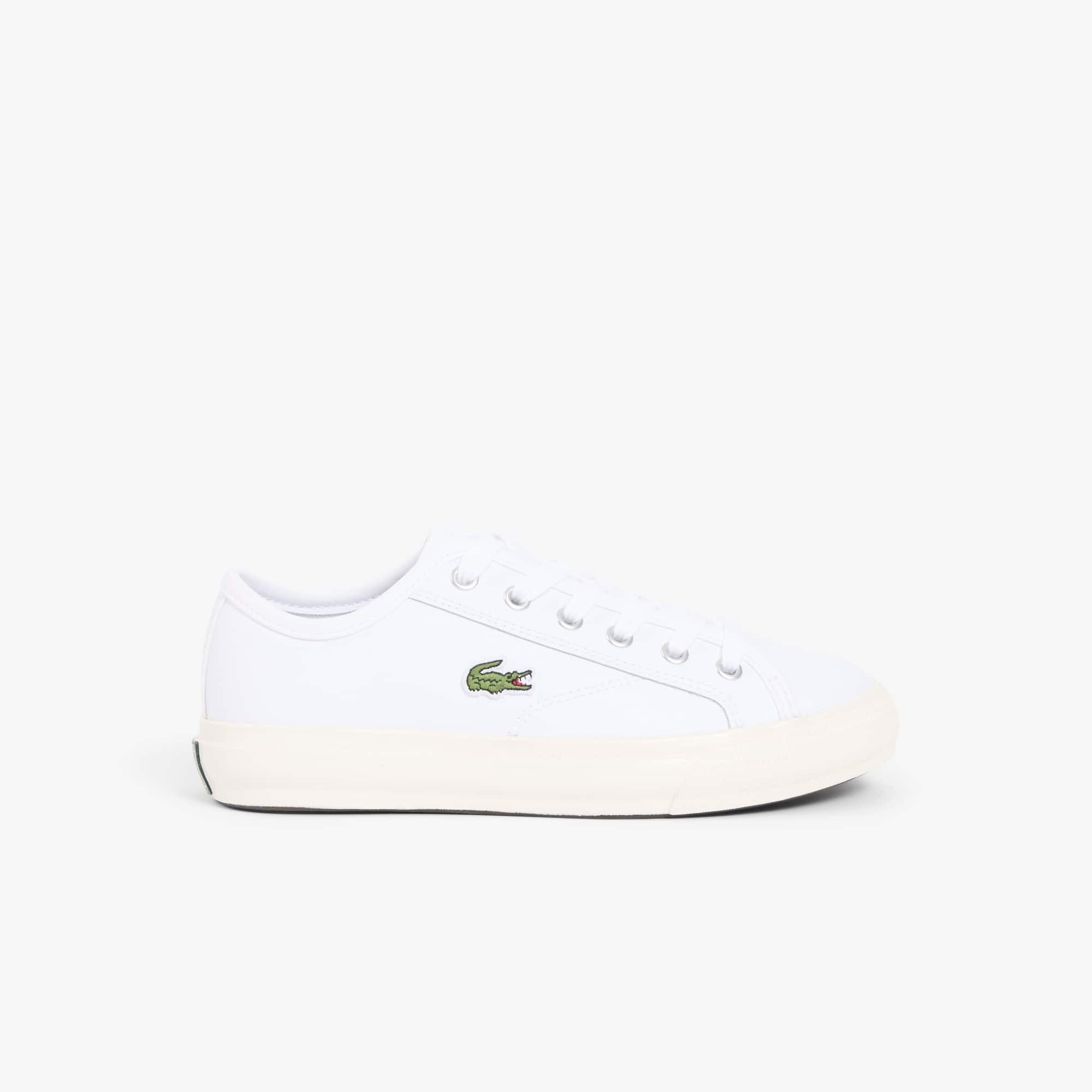 Women's Backcourt Leather Sneakers - WHT/OFF WHT