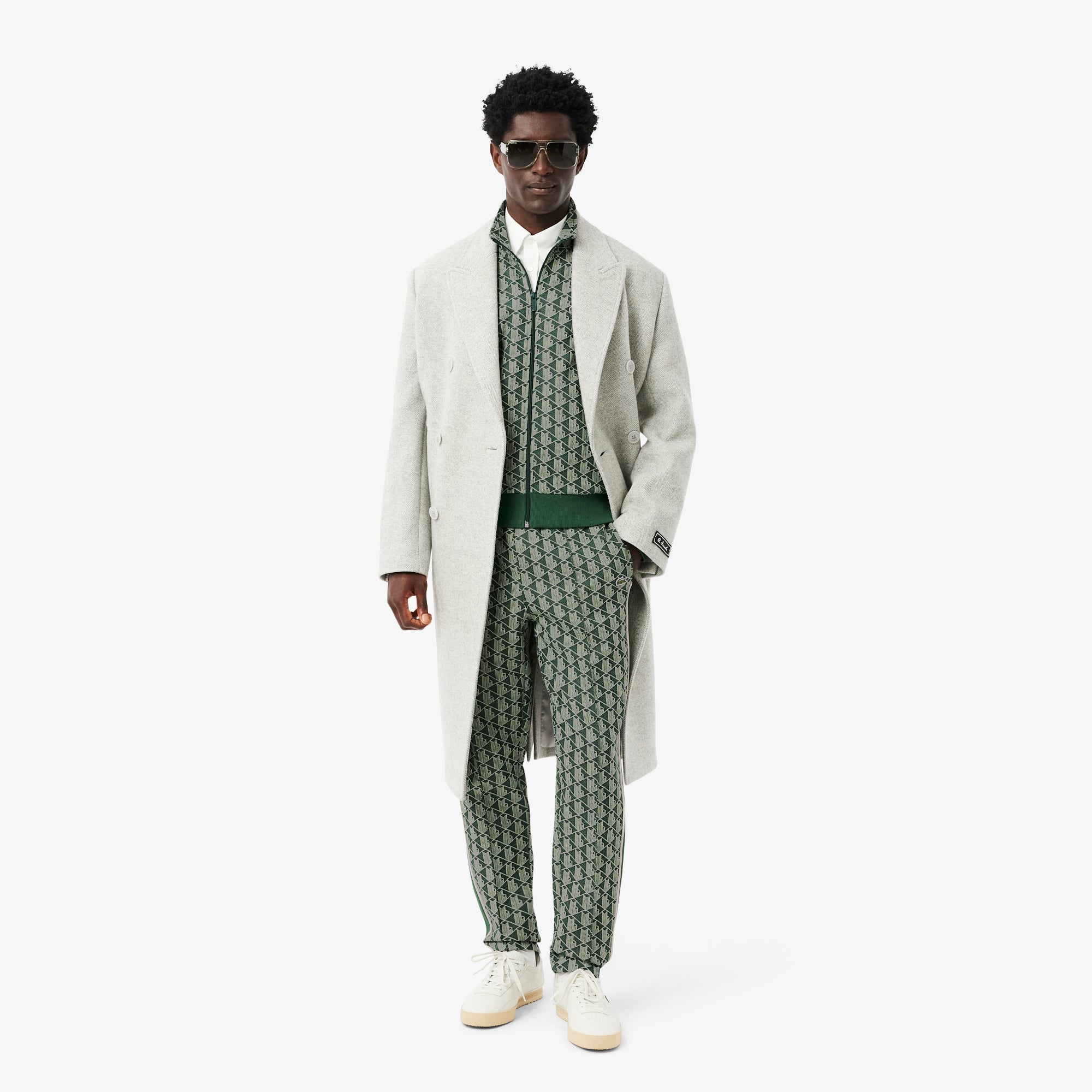 Men's Paris Zip-Up Track Jacket - Green