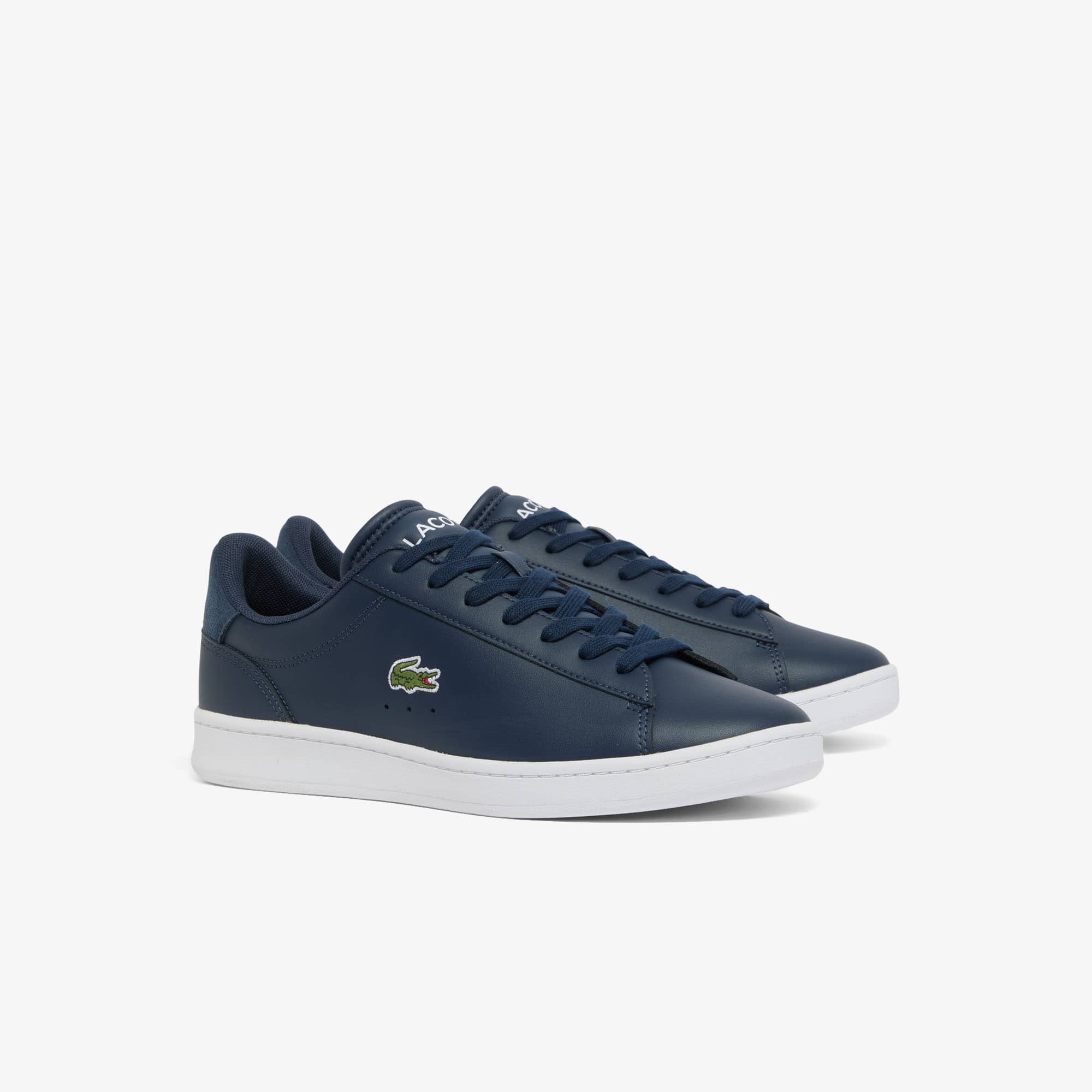 Men's Carnaby Set Leather Sneakers - NVY/WHT