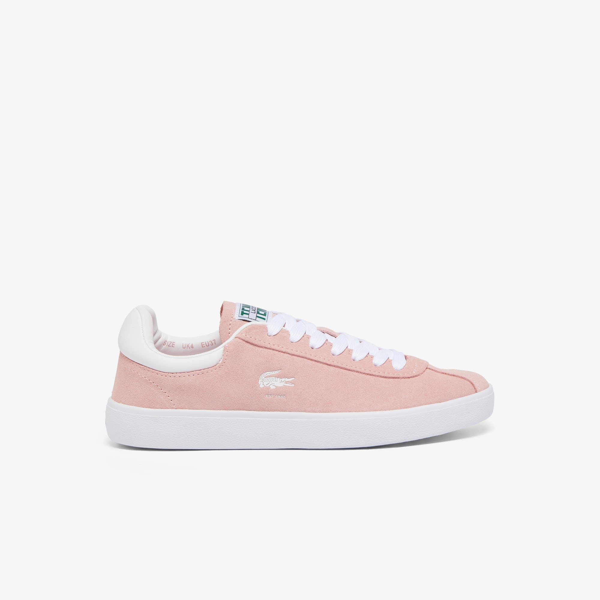 Women's Baseshot Suede Sneakers - PINK/WHITE