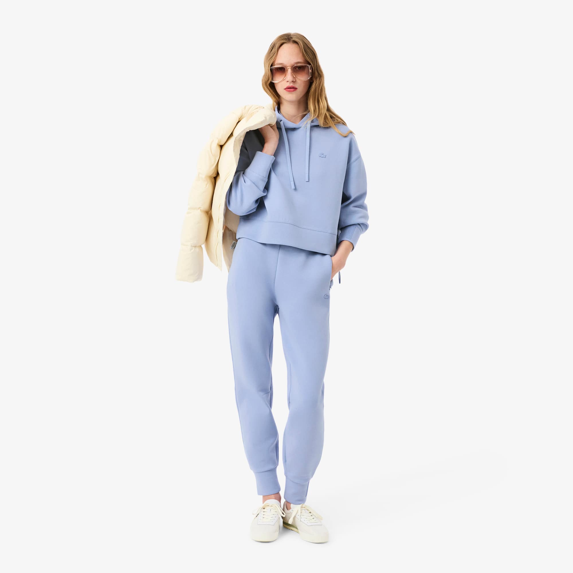 Women's Cotton Hoodie - Purple