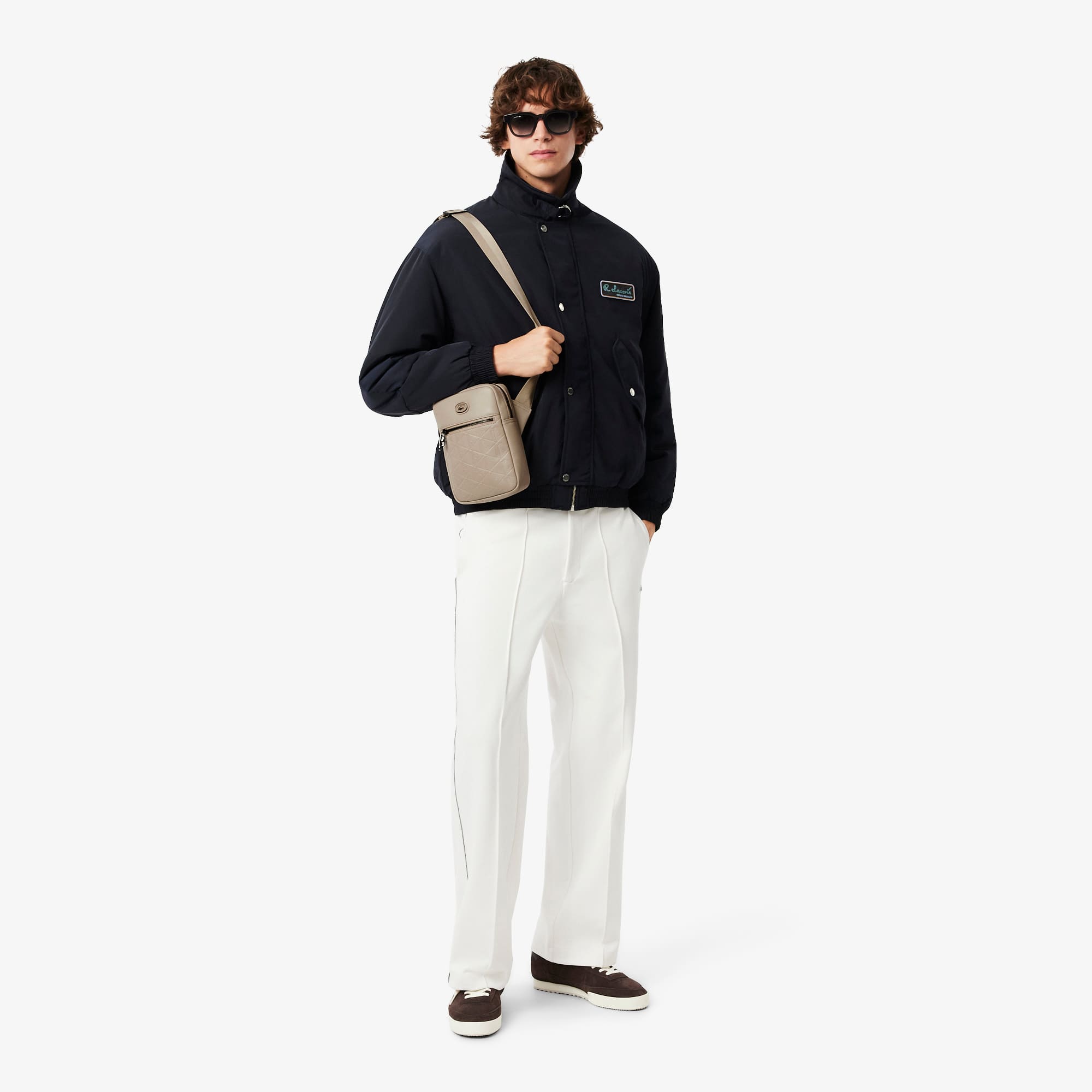 Monogram Satchel - SIMPLY TAUPE