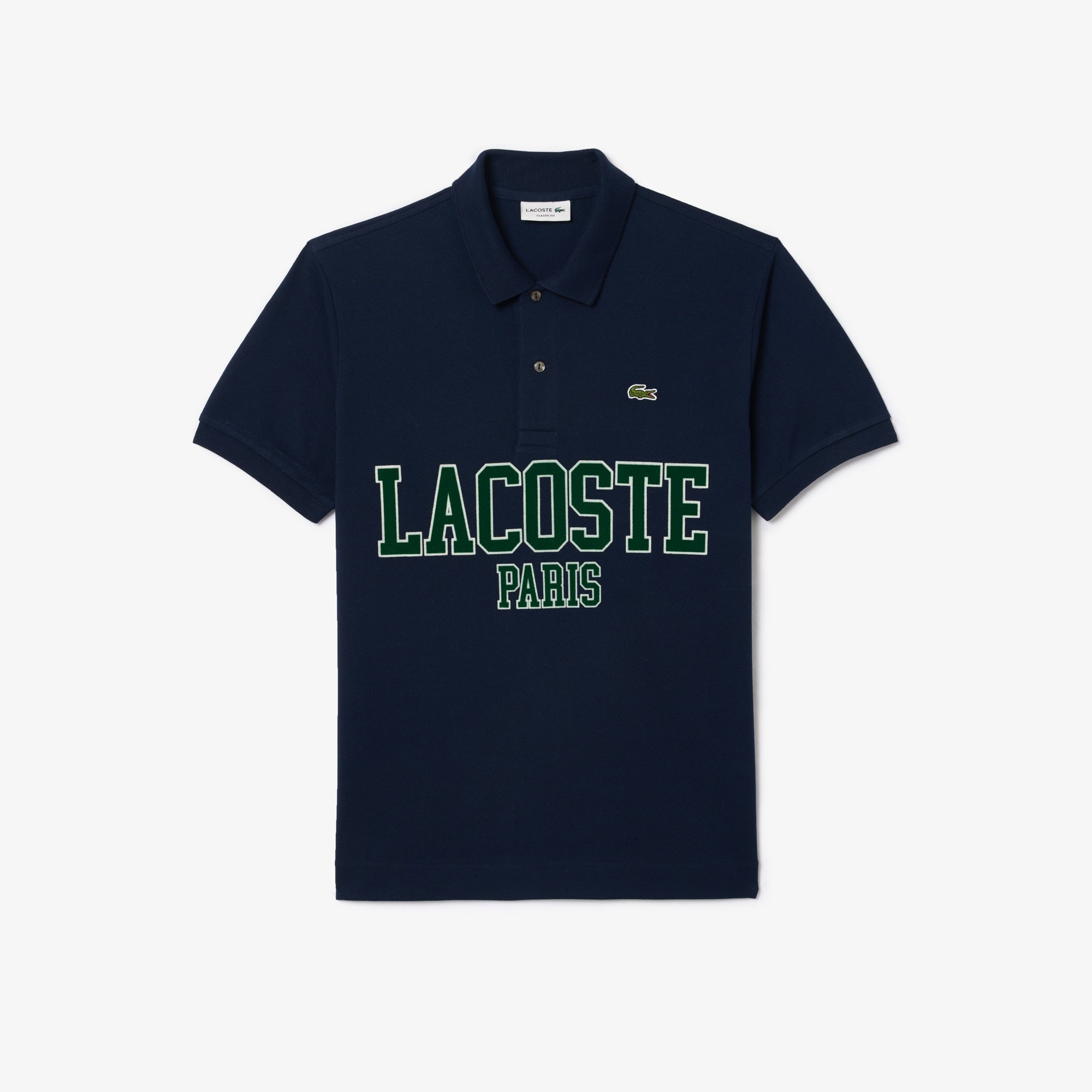 Men's Classic Fit Petit Piqué Polo - Navy Blue
