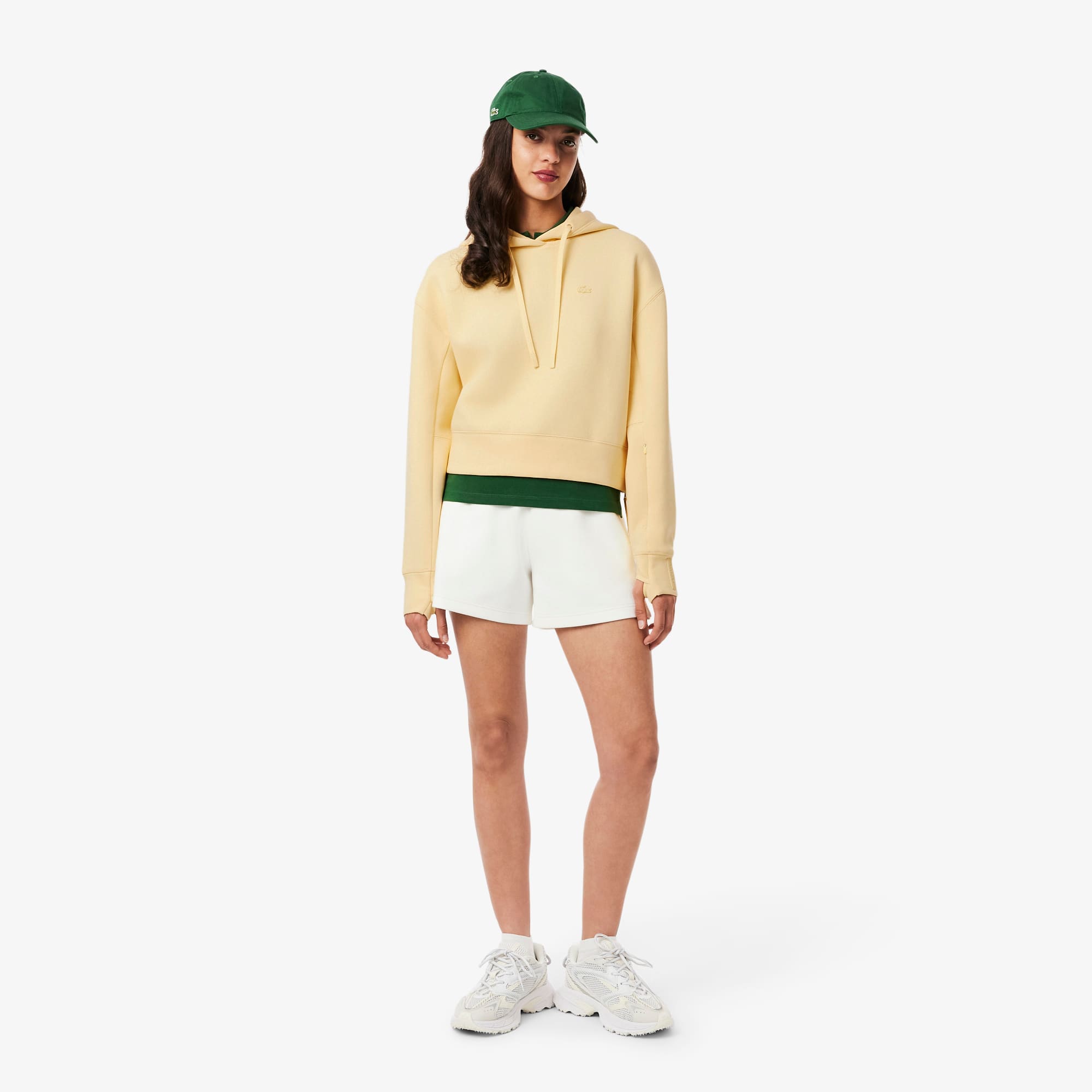 Women's Cotton Hoodie - Yellow
