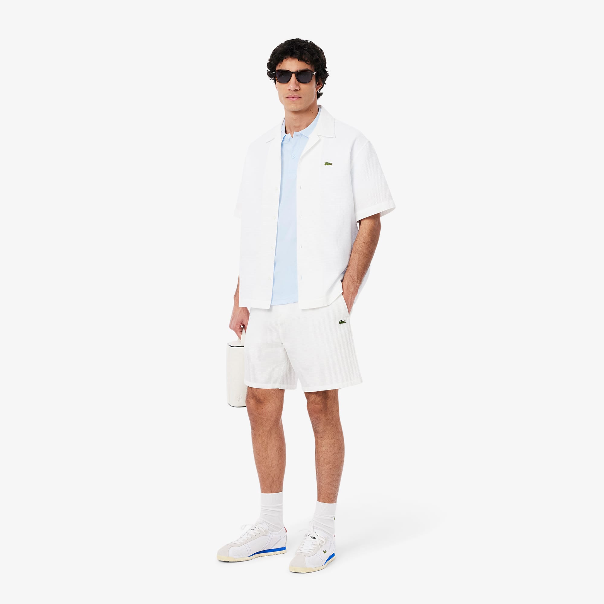 Men's Regular Fit Pima Cotton Polo - Light Blue