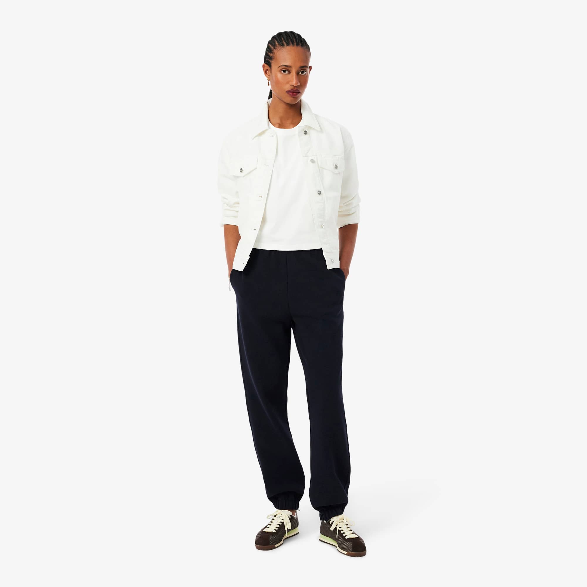 Casual Cotton Jersey T-Shirt - White