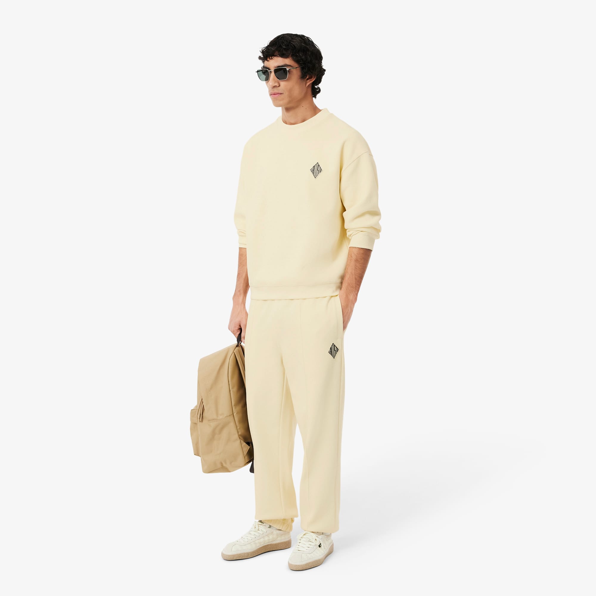 Regular Fit Sweatpants - Lemon Beige