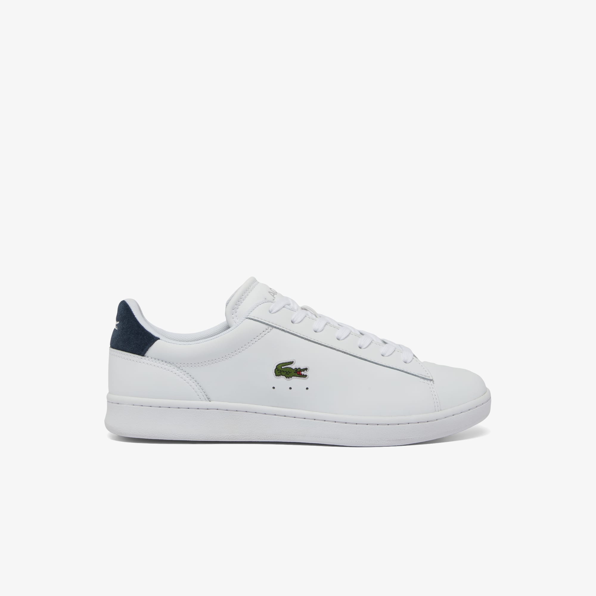 Men's Carnaby Set Leather Sneakers - WHITE / NAVY