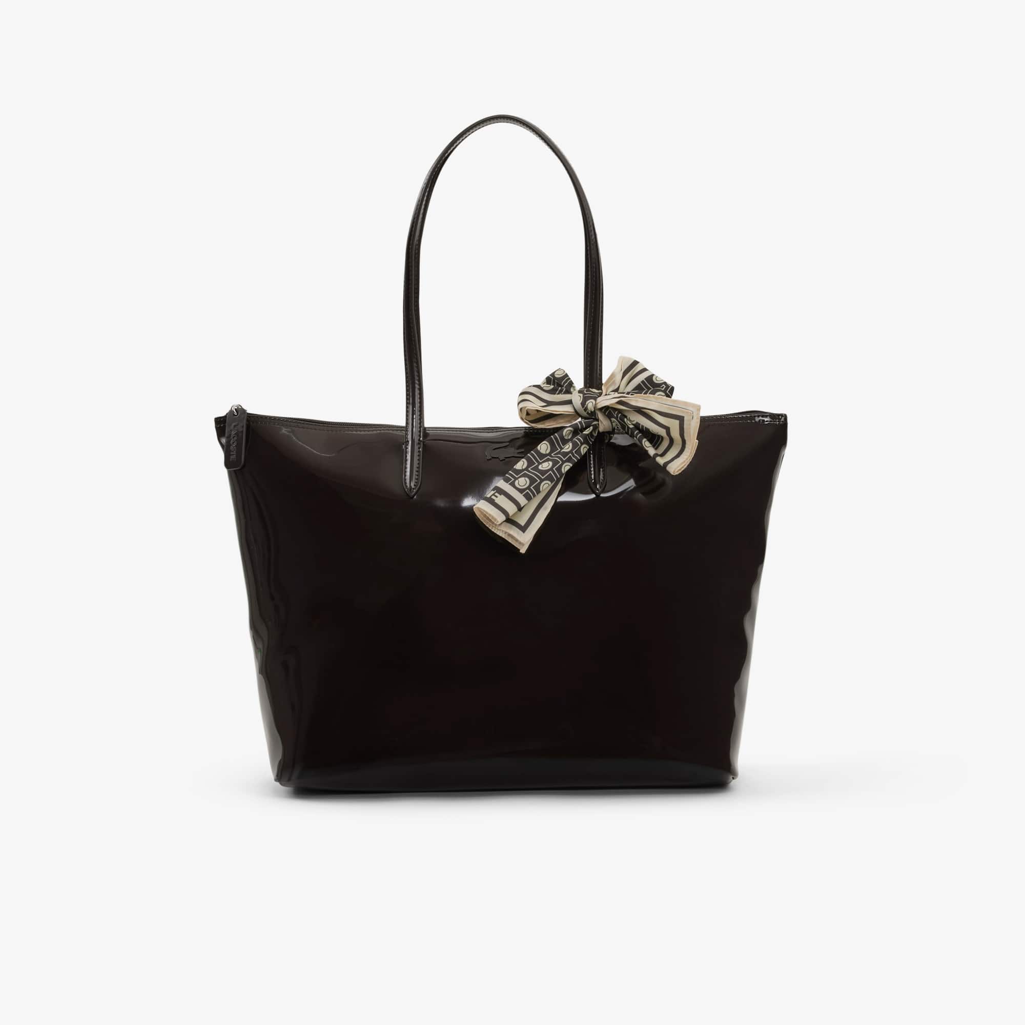 Large Concept Tote - Dark Brown