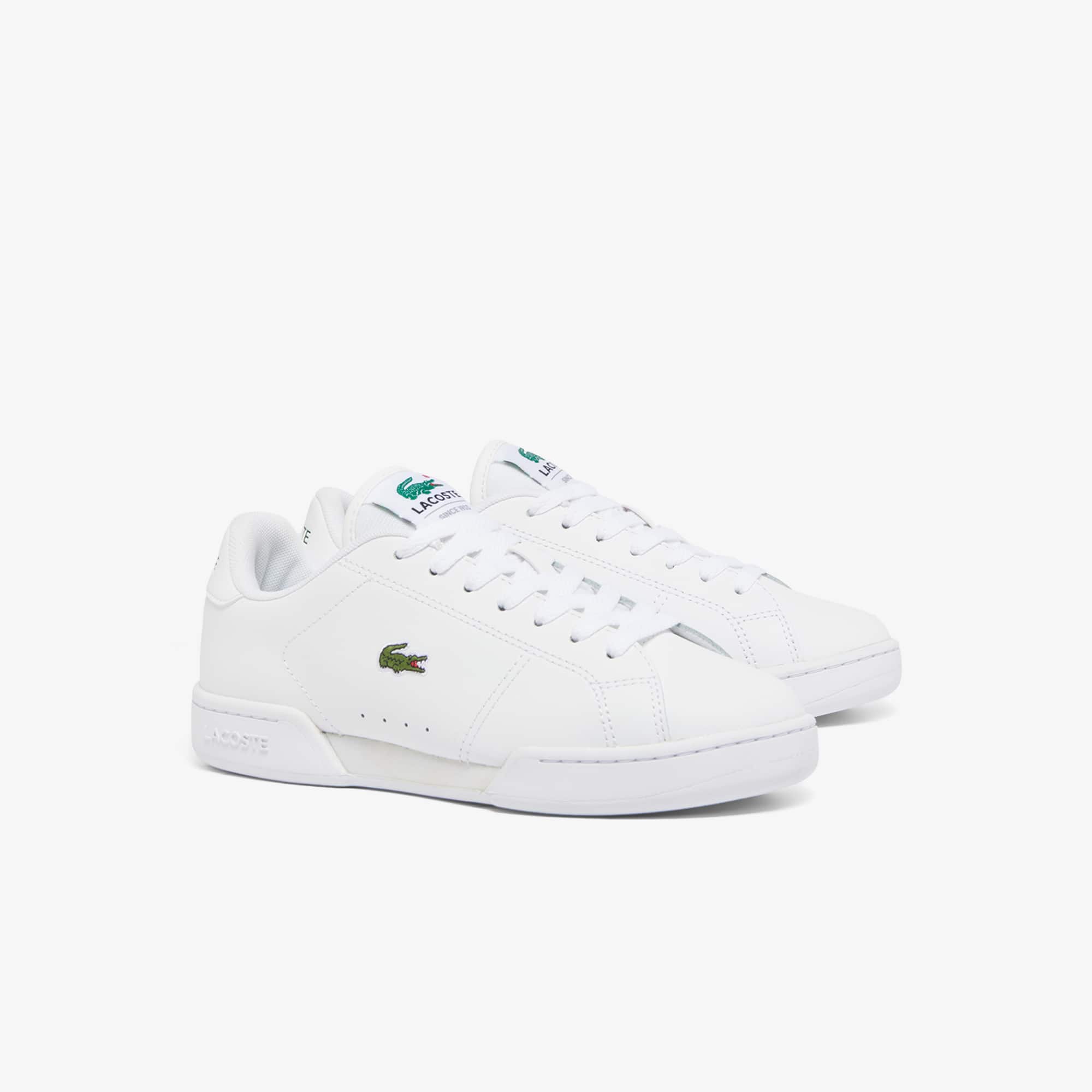 Women's Carnaby Cup Leather Sneakers - WHITE/WHITE