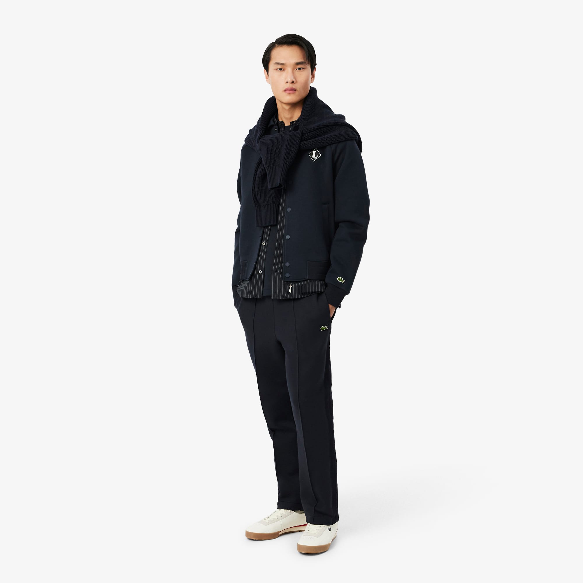 Made In France Retro Badge Jacket - Black