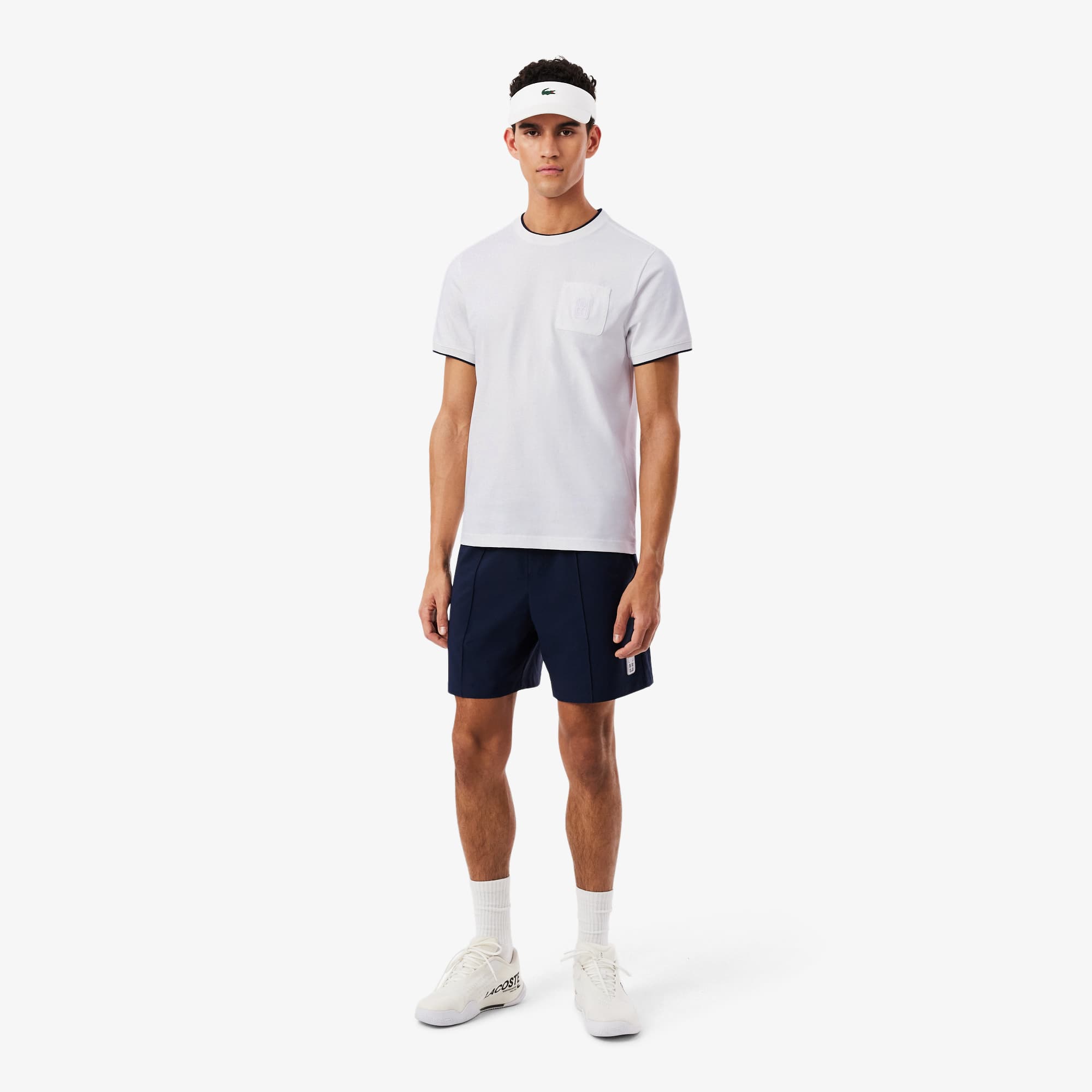 Ultra Dry Tennis Heritage Badge T-Shirt - White