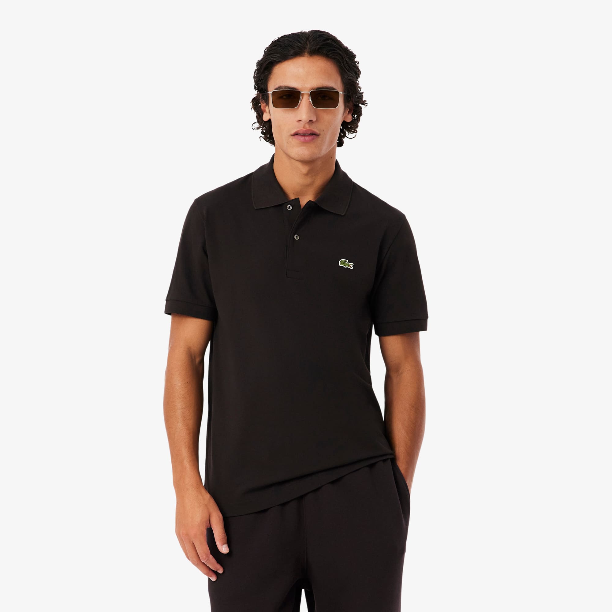 Men's Classic Fit LIGHT Piqué Polo - Brown