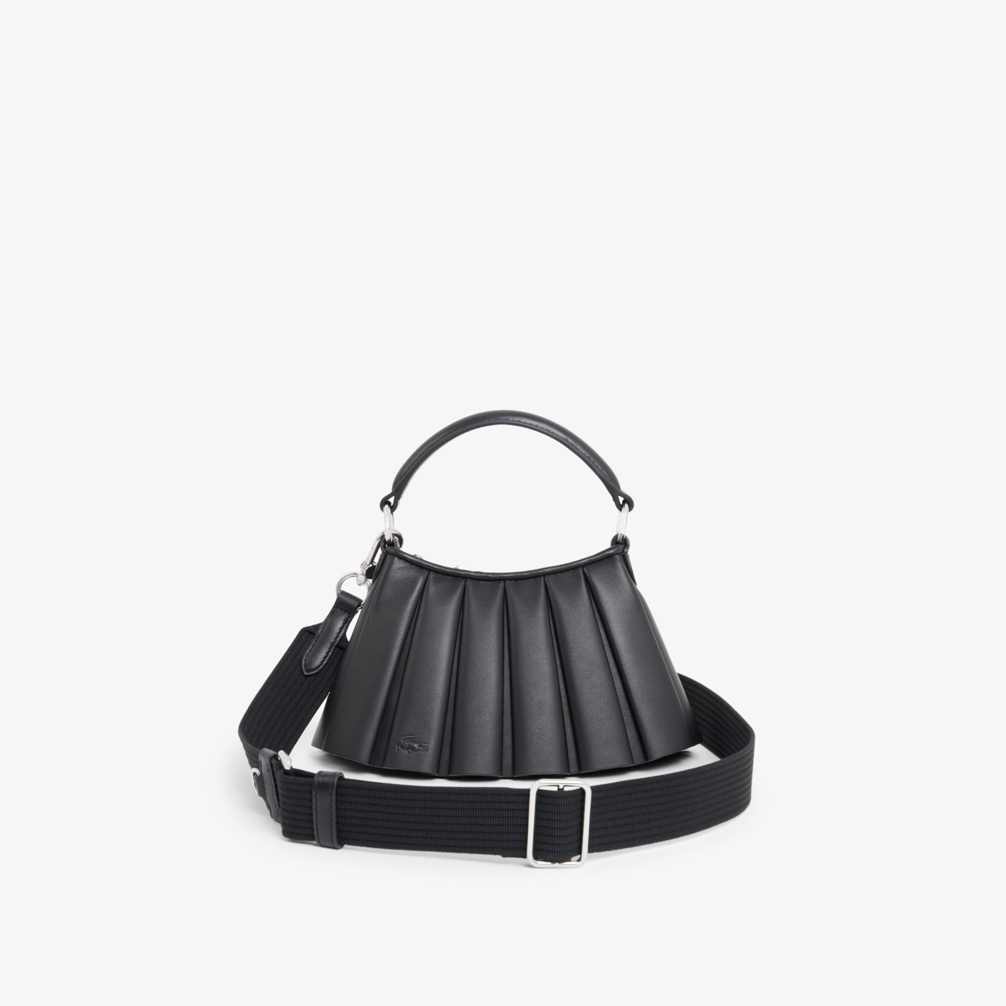Mini Lenglen Leather Bag - Black