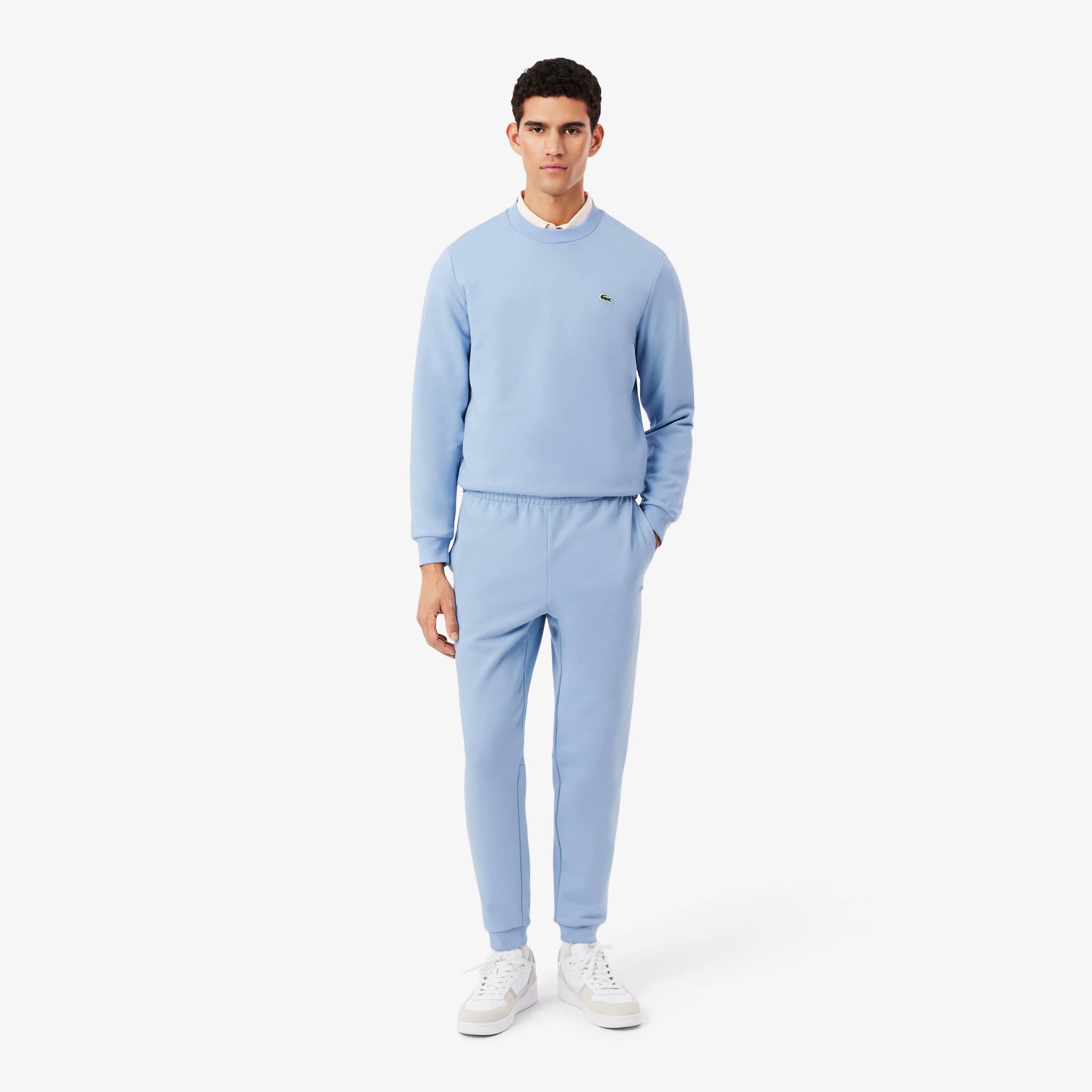 Men's Tapered Leg Sweatpants - Light Blue
