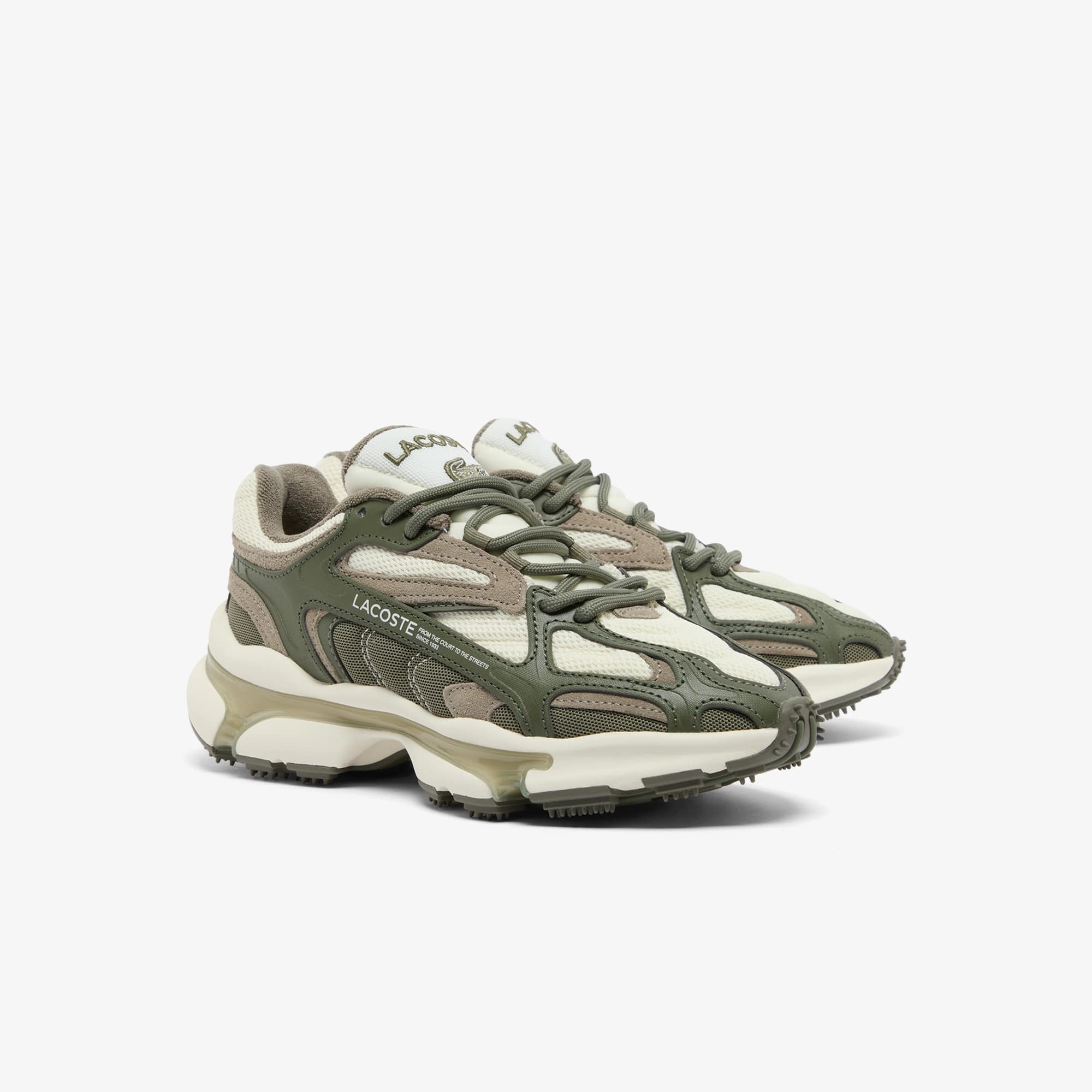 Women's L003 2K24 Sneakers - KHK/GRN