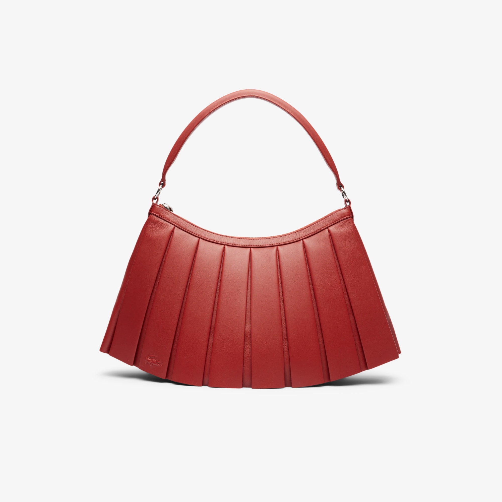 Large Lenglen Leather Bag - Burnt henna