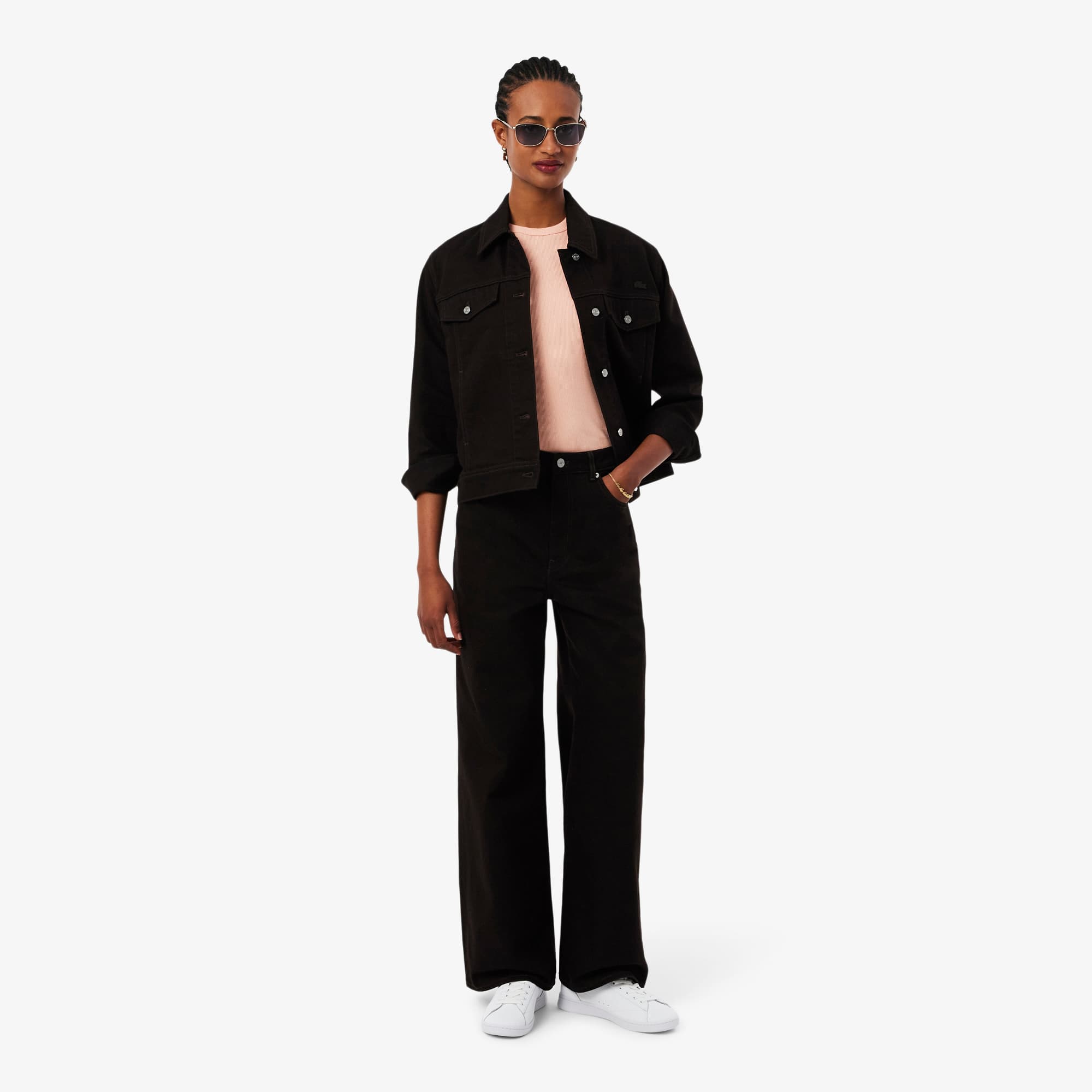 Women's Carnaby Set Leather Sneakers - WHT/BRZ