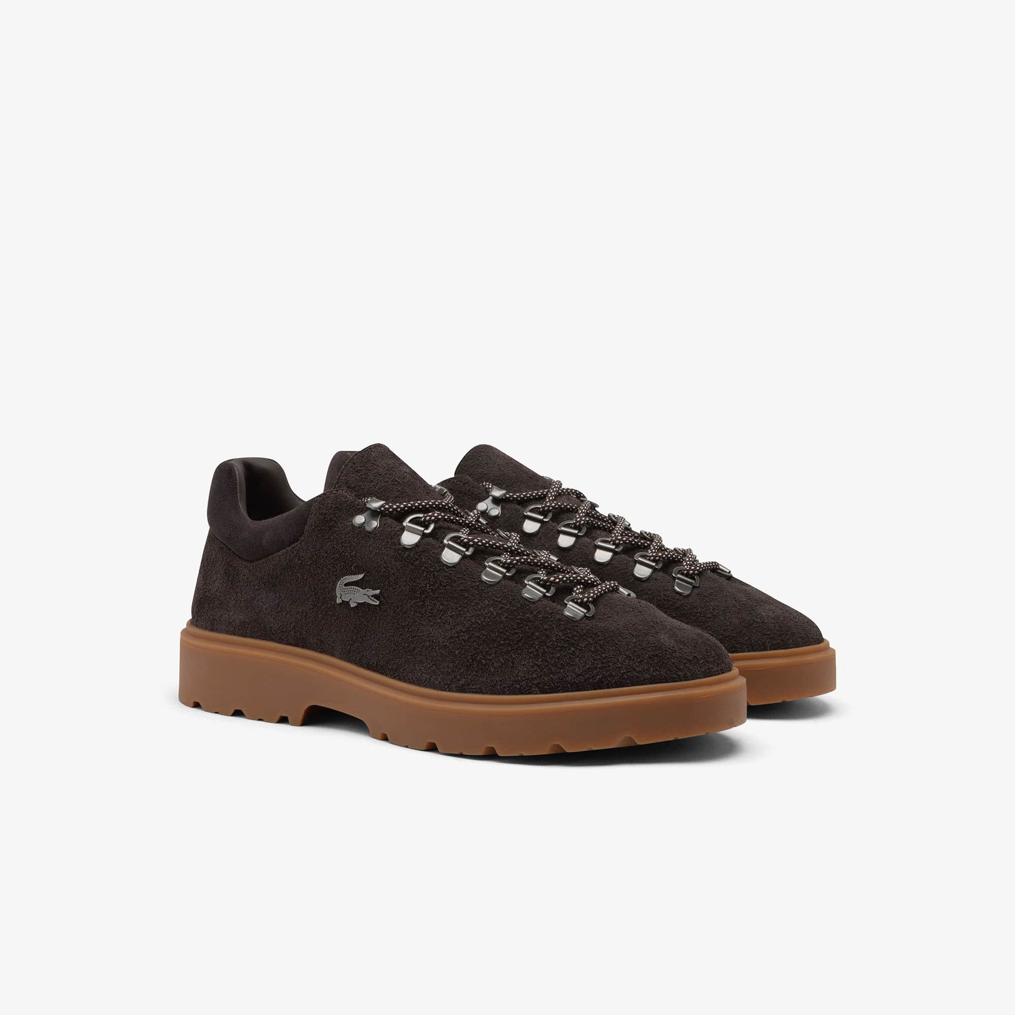 Men's Baseshot Winter Suede Sneakers - Black