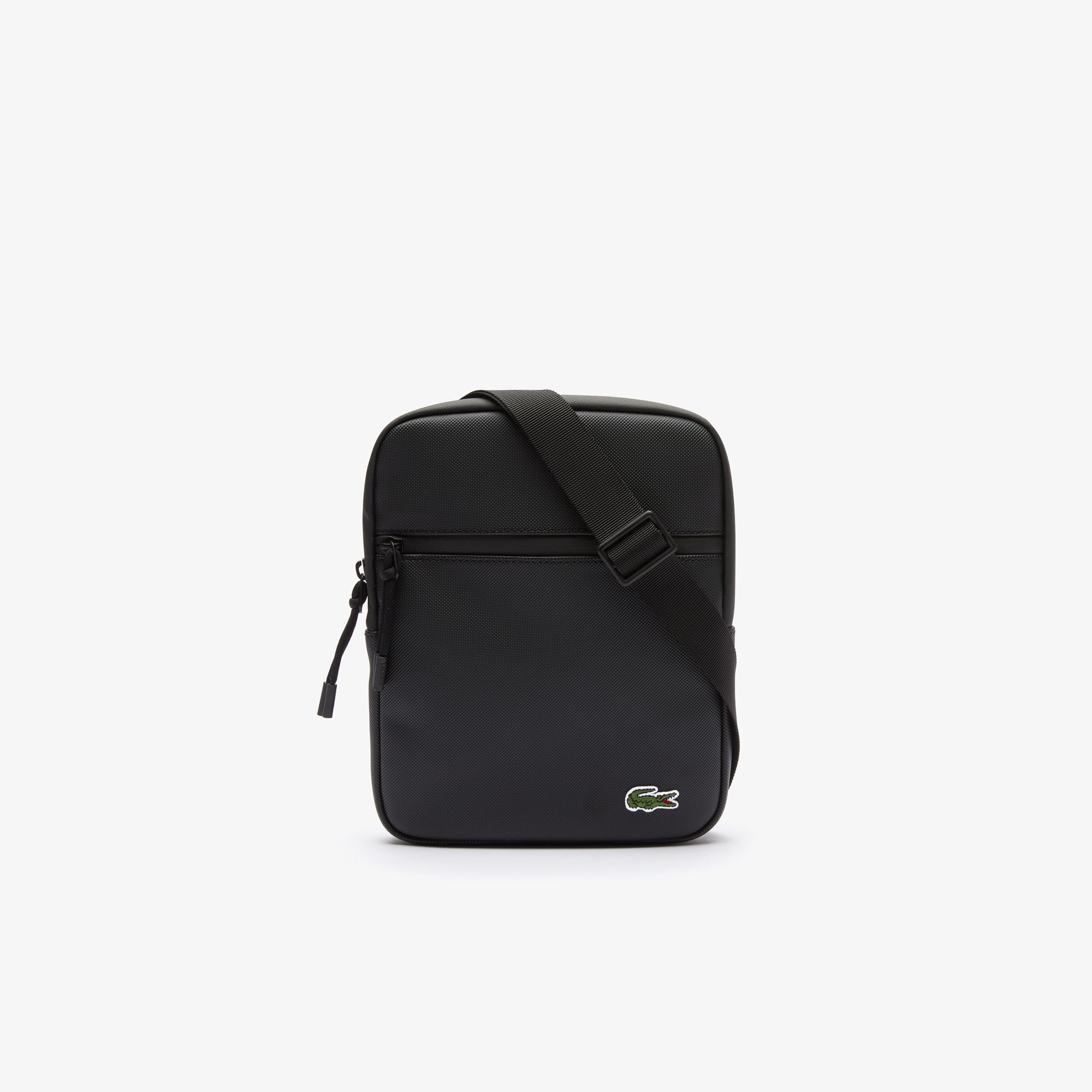 Medium LCST Piqué Satchel - Black