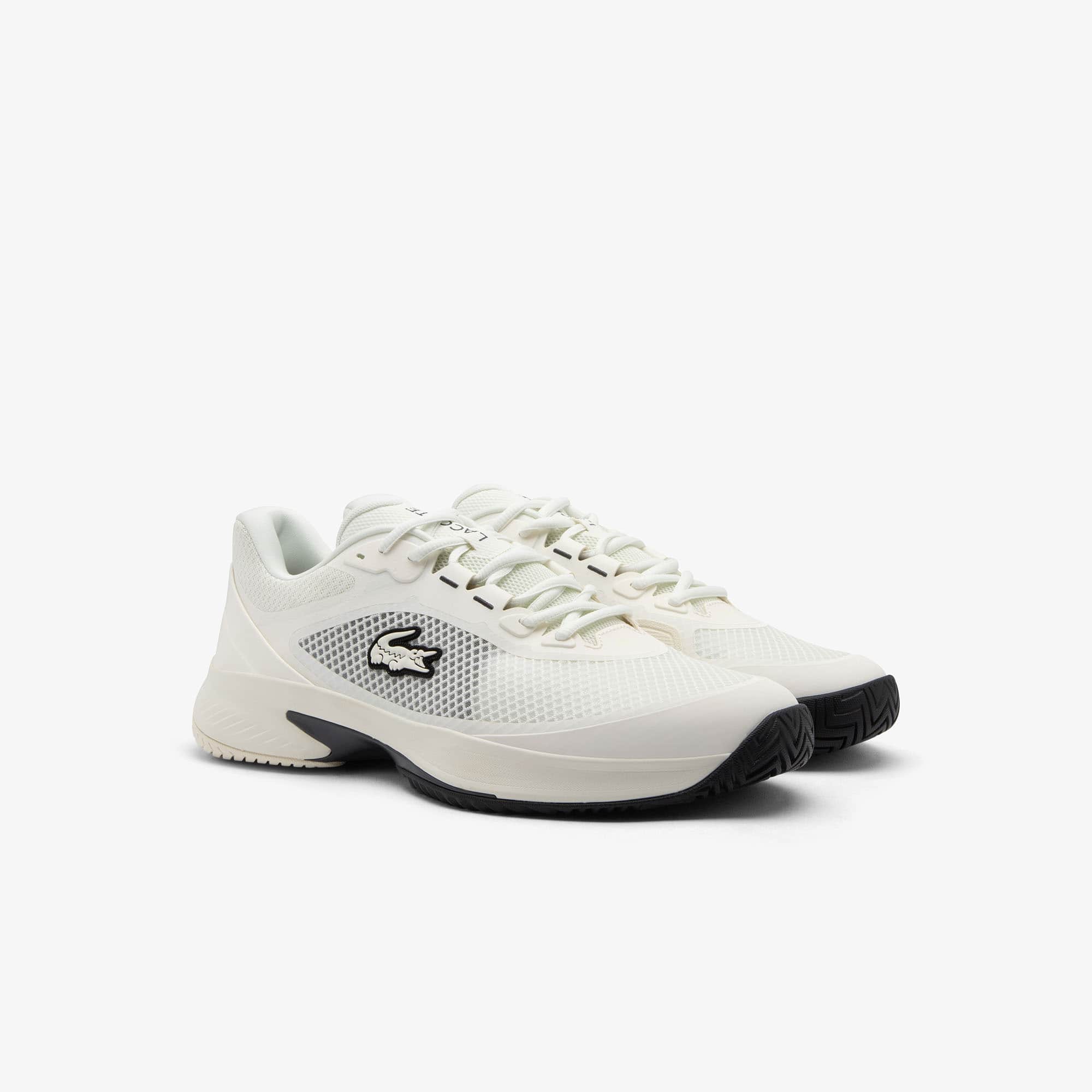 Men's Tech Point Tennis Shoes - OFF WHT/BLK
