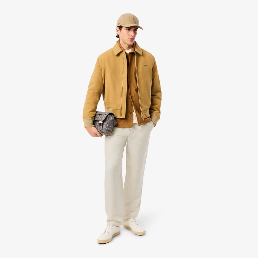 Men's Regular Fit Linen Twill Pants - Beige