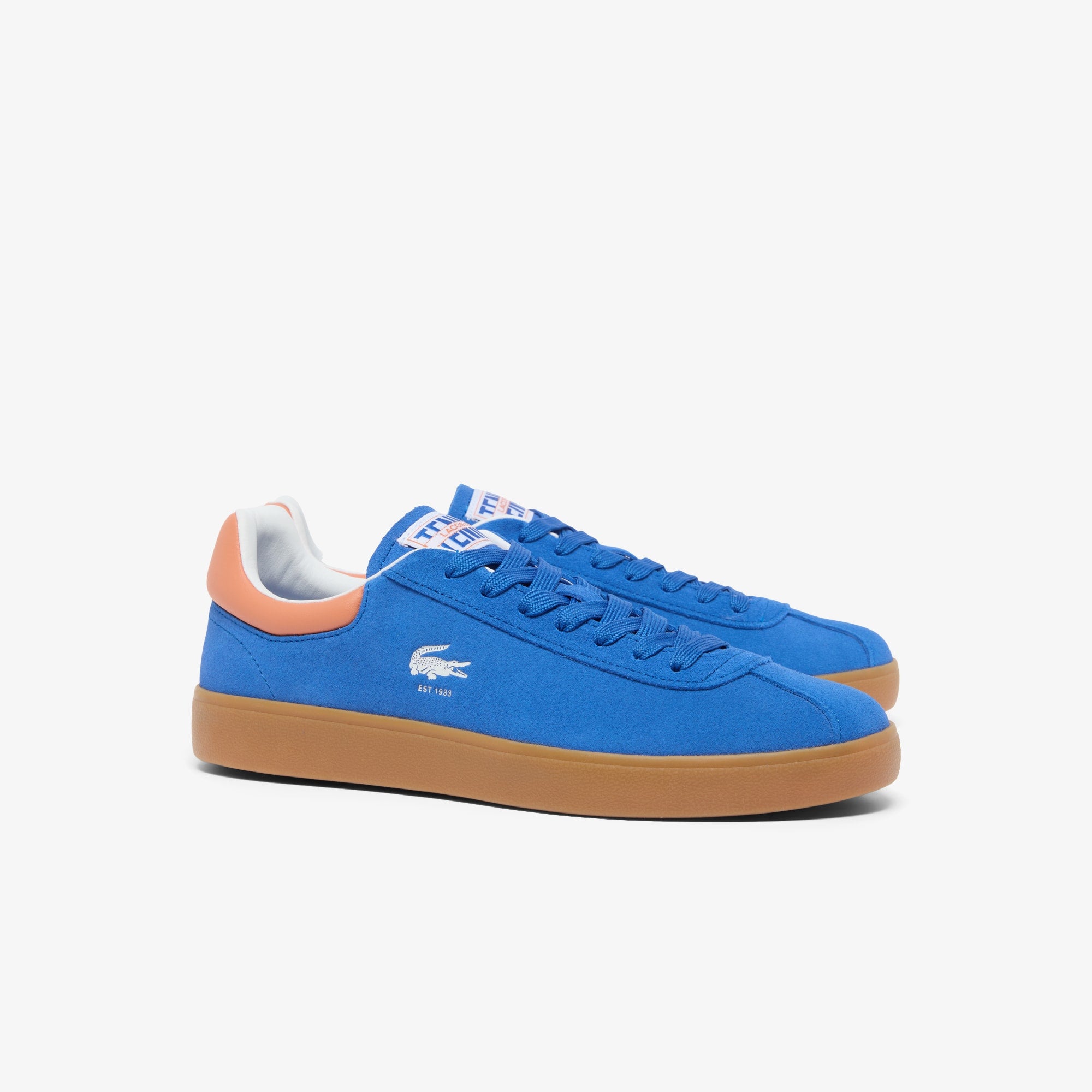 Men's Baseshot Suede Sneakers - BLU/GUM