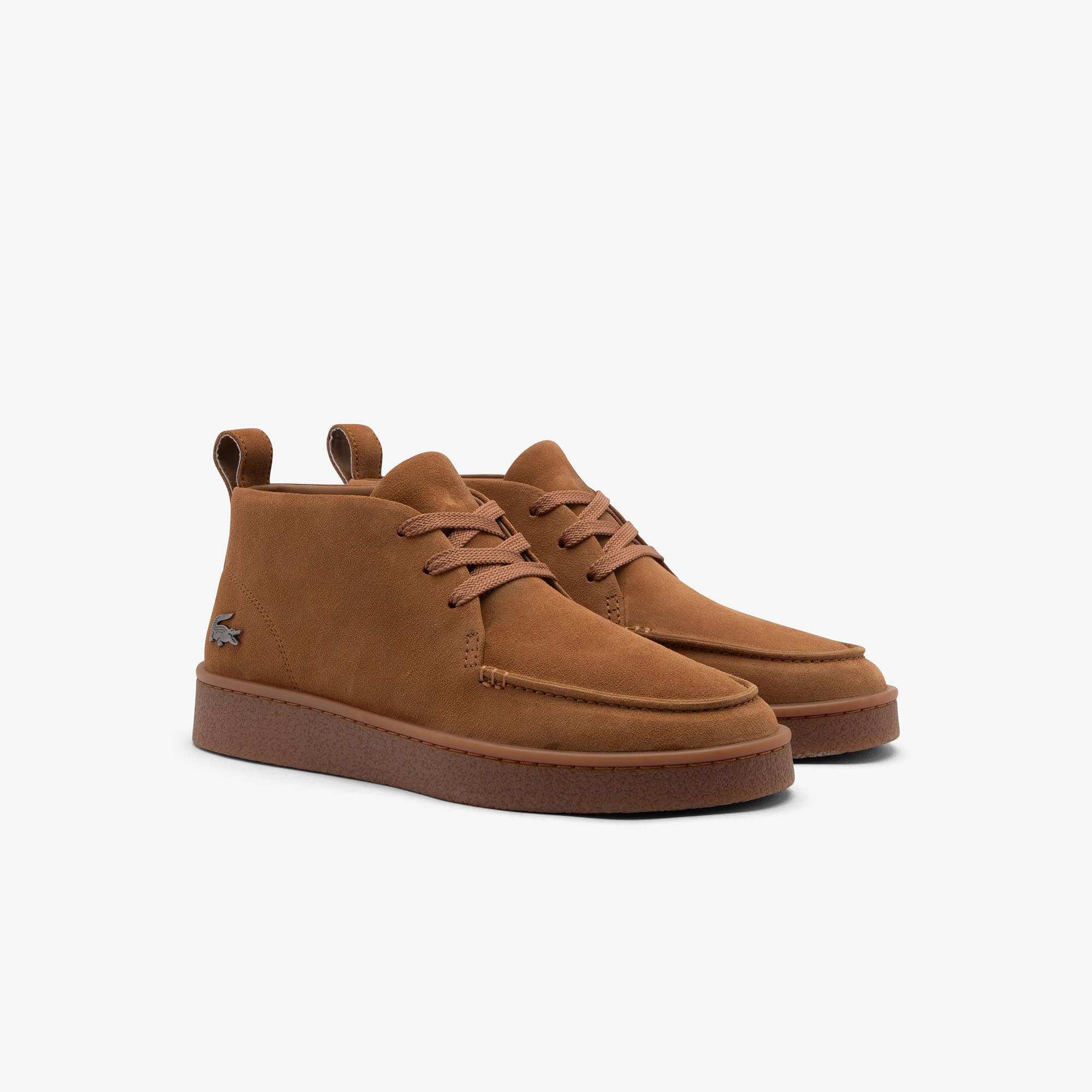 Men's Baseshot Chukka Suede Sneakers - BRW/GUM