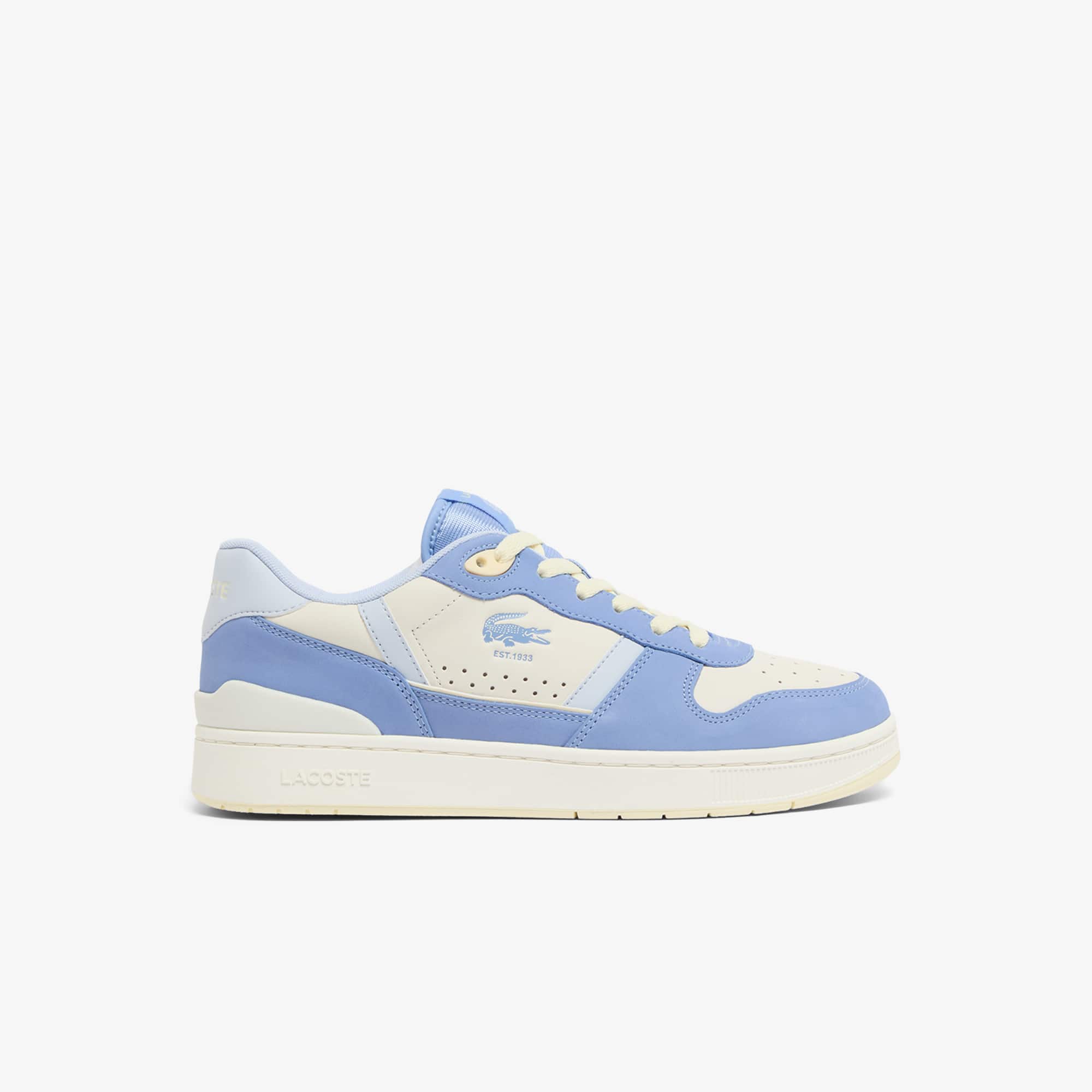 Men's T-Clip Set Leather Sneakers - BLU/LT BLU