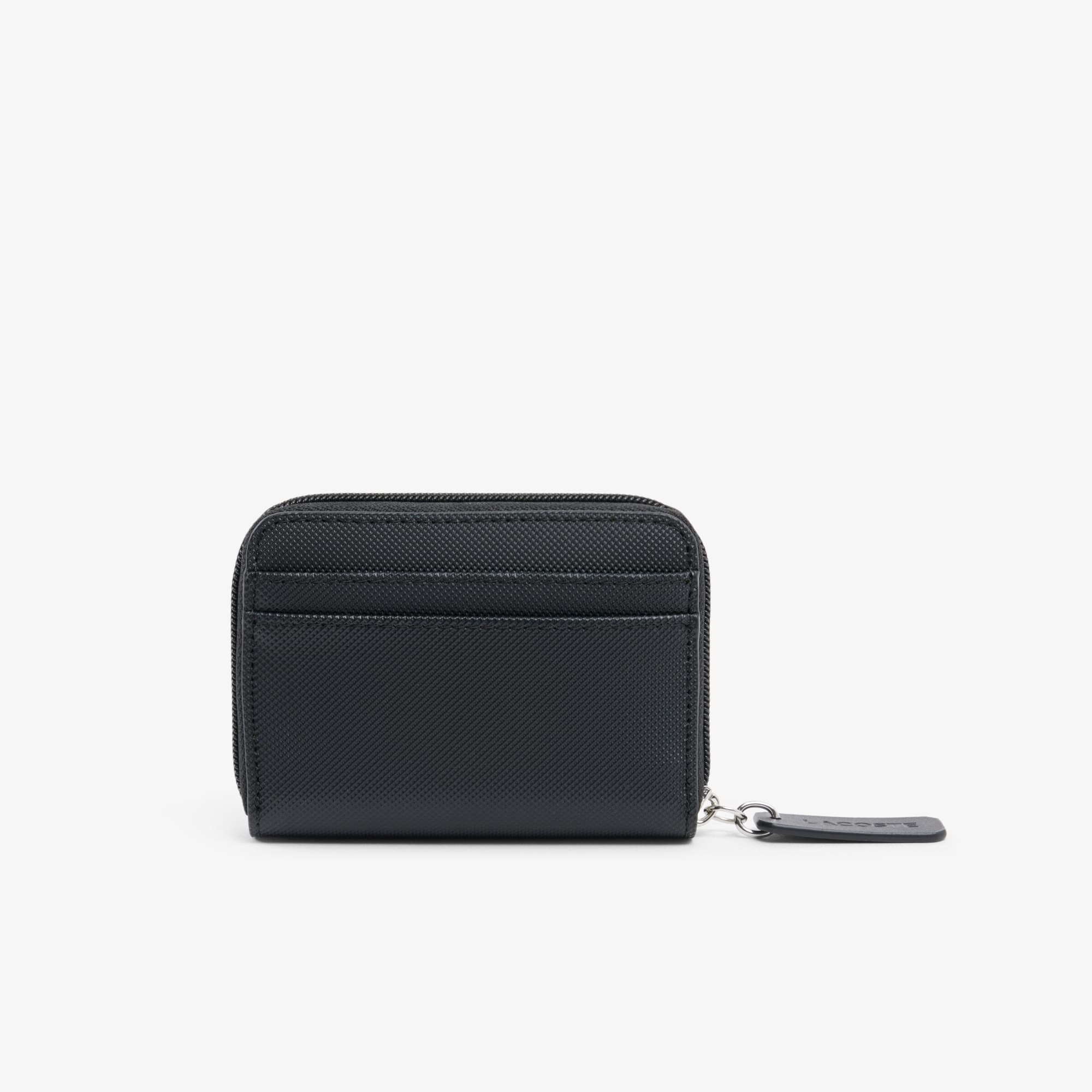 Mini Concept Zipped Coin Purse - Black