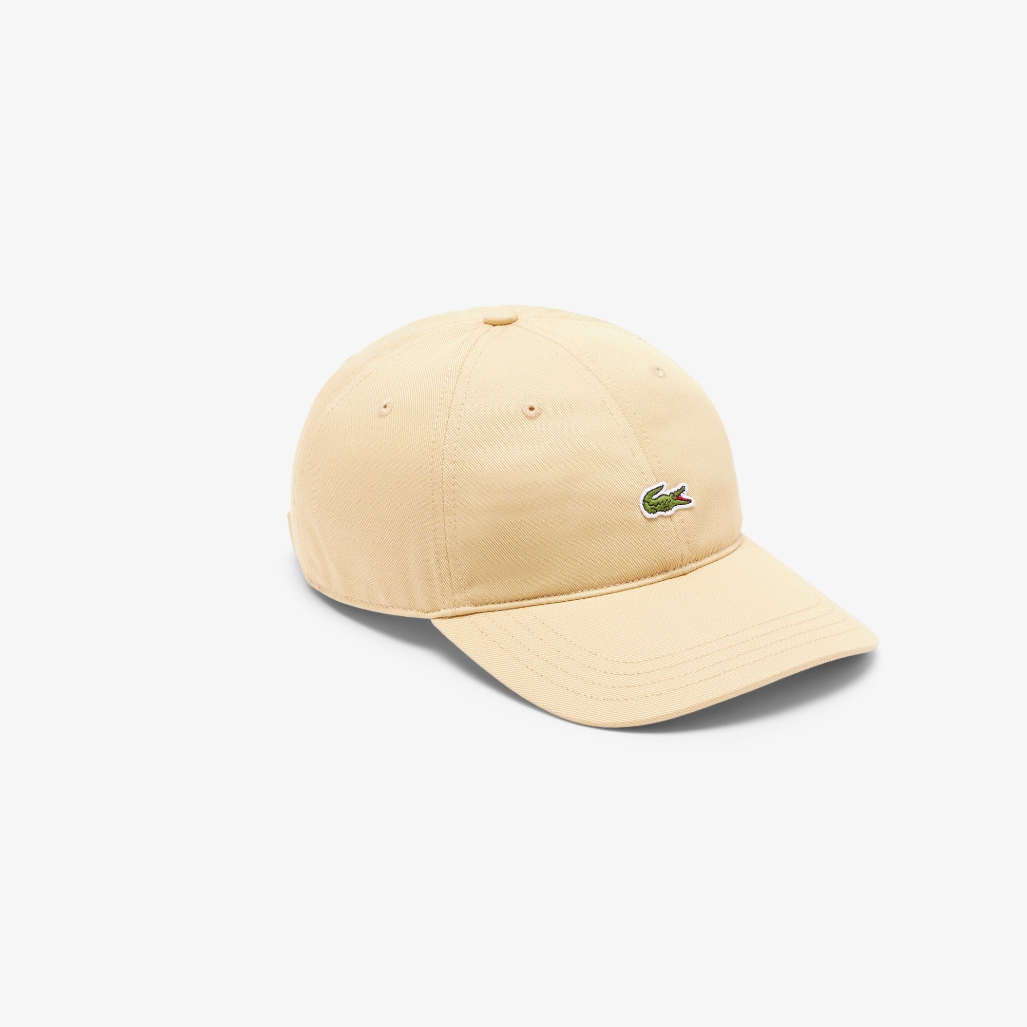 Unisex Cotton Twill Cap - Beige