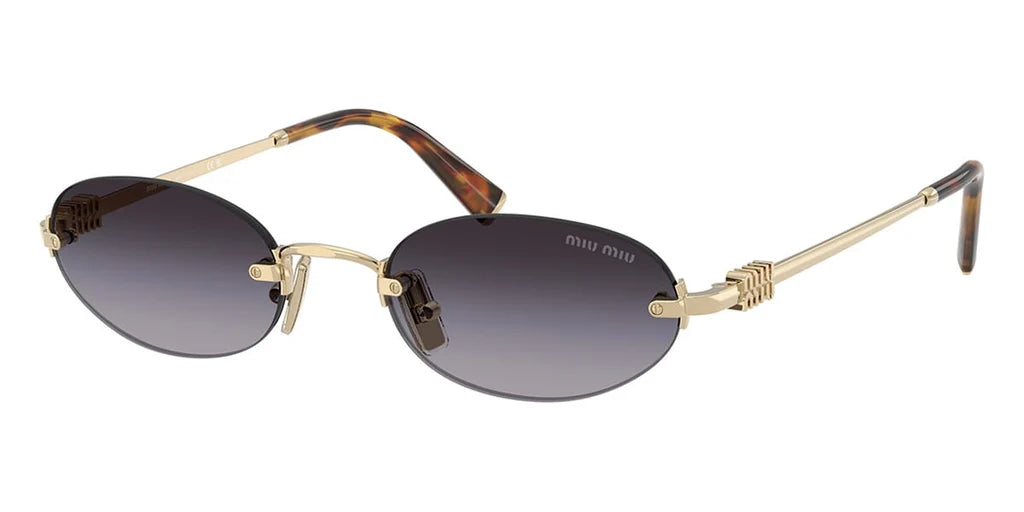 Miu Miu SMUA54S - (Pale Gold/Grey Gradient)