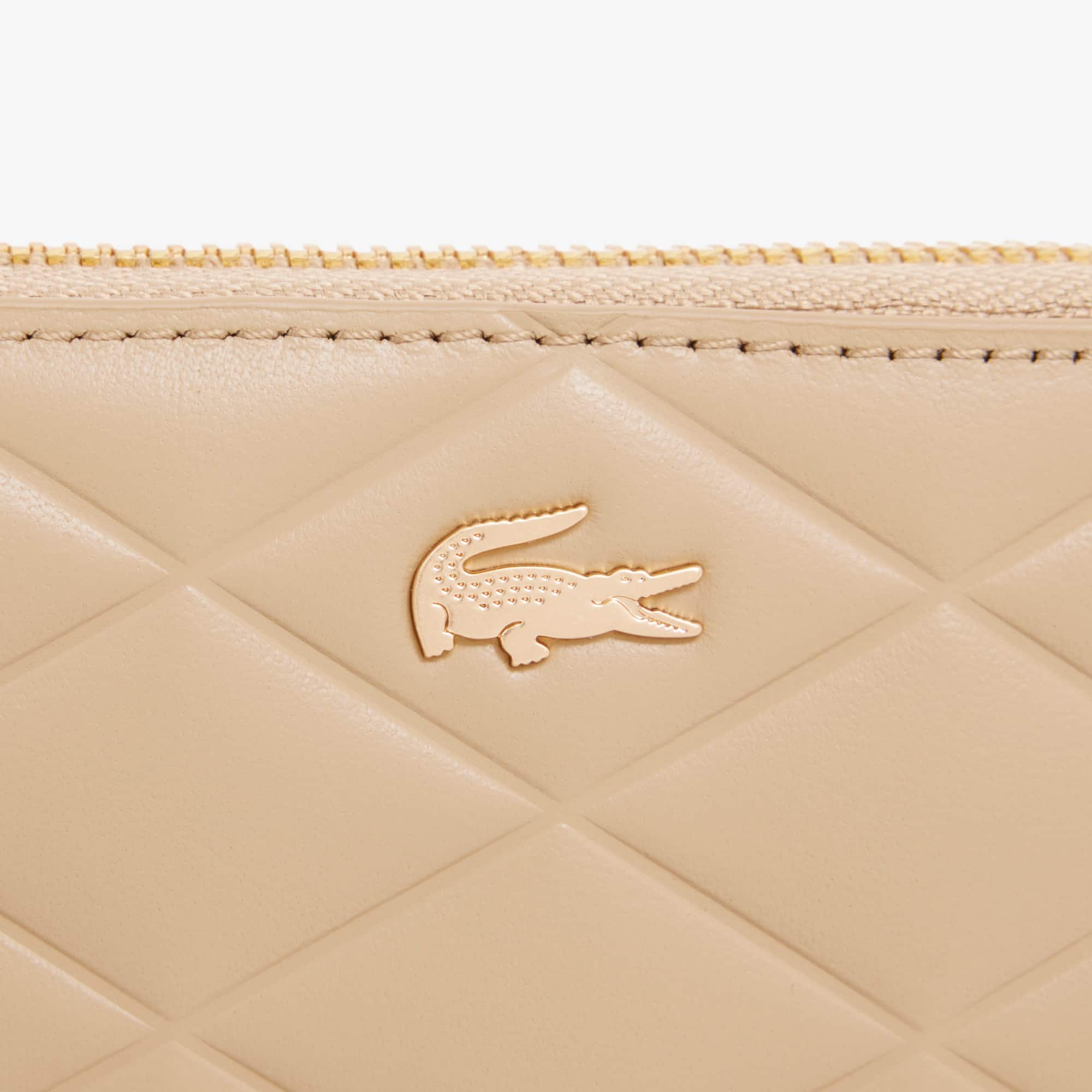Small Crocodelle Leather Coin Purse - Viennois