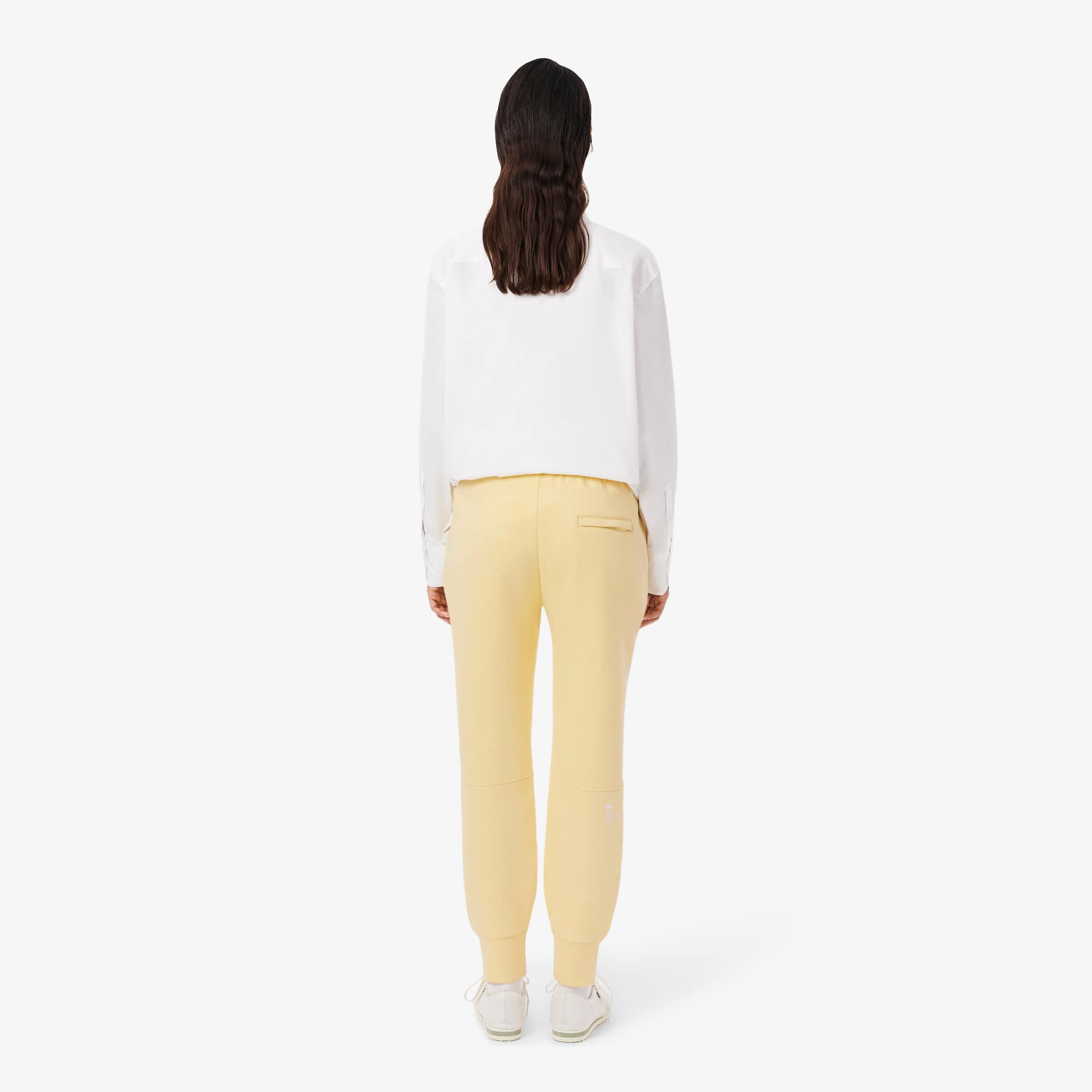 Women's Cotton Sweatpants - Yellow