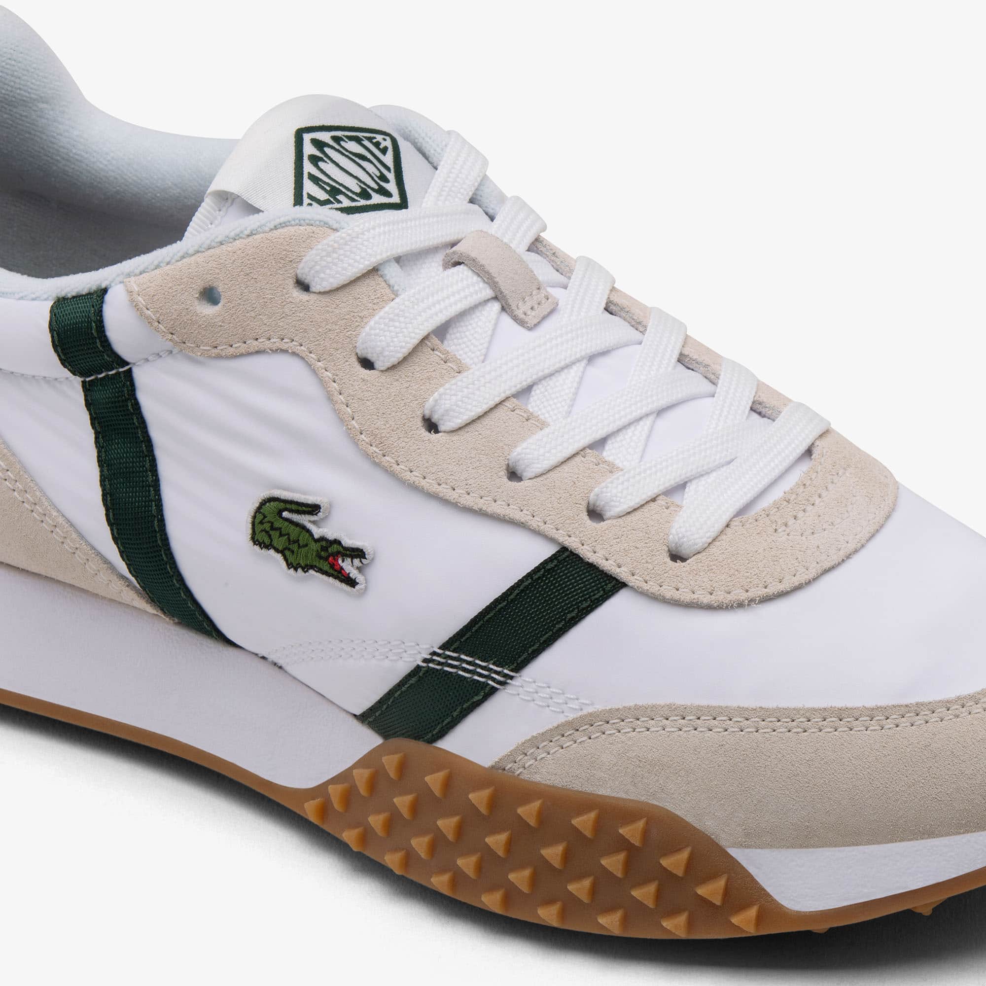Men's L-Spin Evo Sneakers - WHITE/DARK GREEN