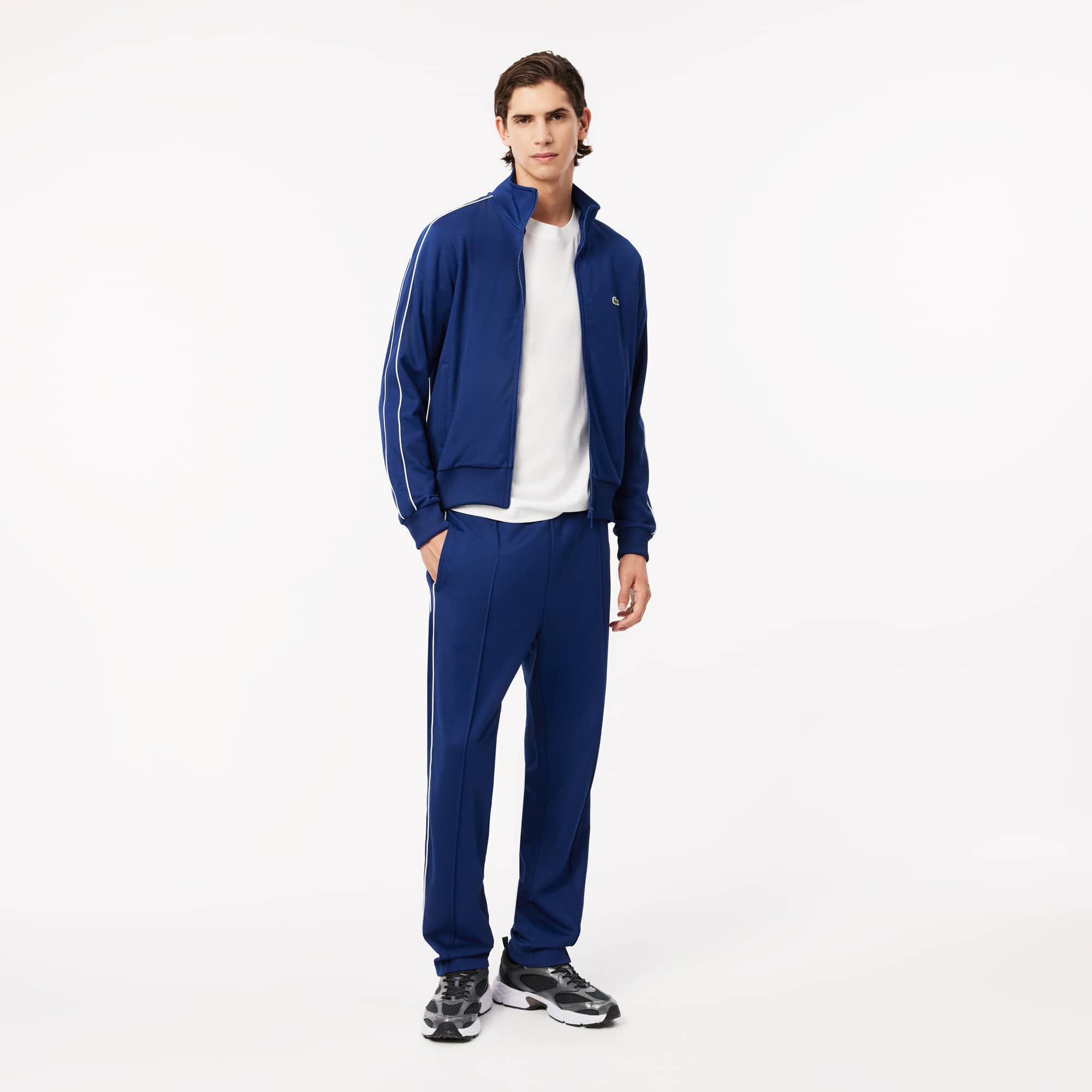 Men's Paris Piqué Sweatpants - Blue