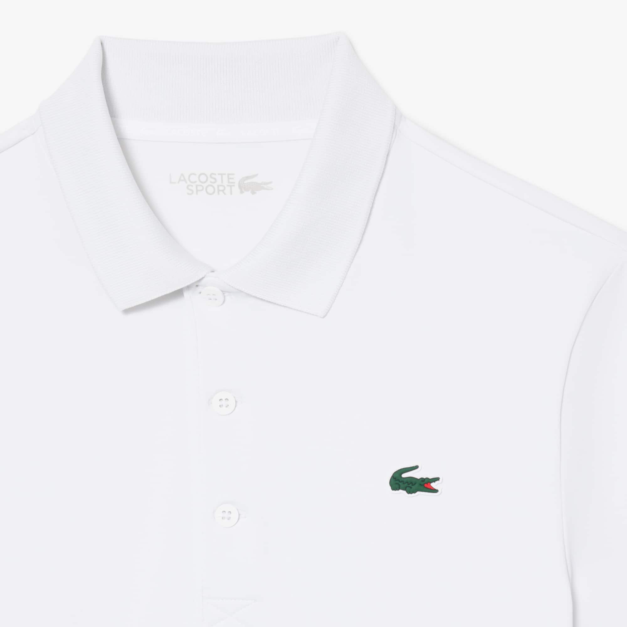 Ultra Dry Stretch Golf Polo - White