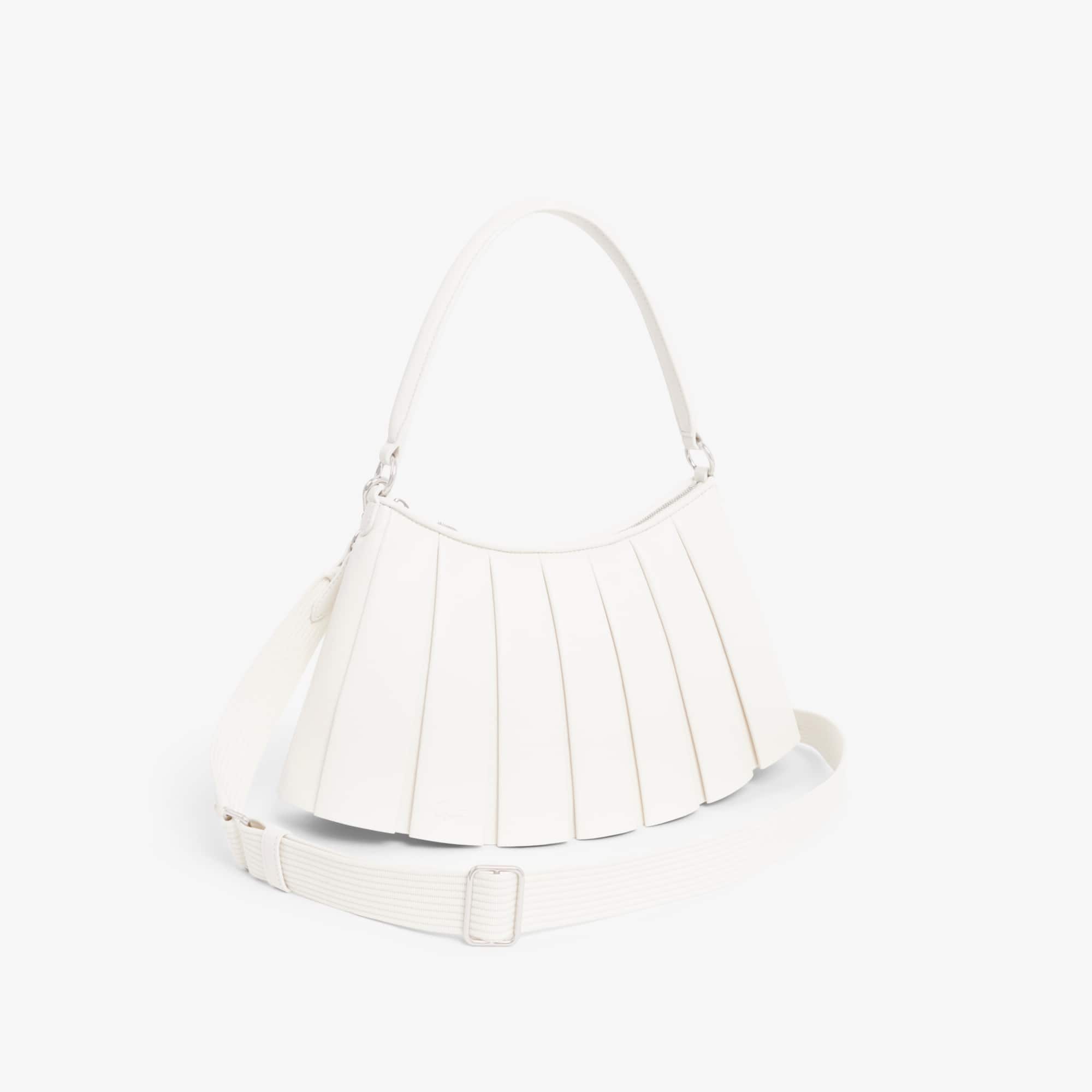 Medium Runway Lenglen Leather Bag - CRISTALLINE