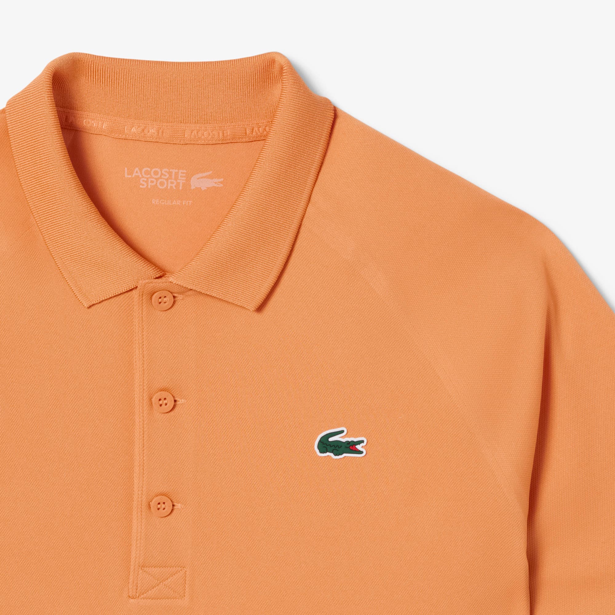 Men's Regular Fit UV Protect Golf Polo - Orange