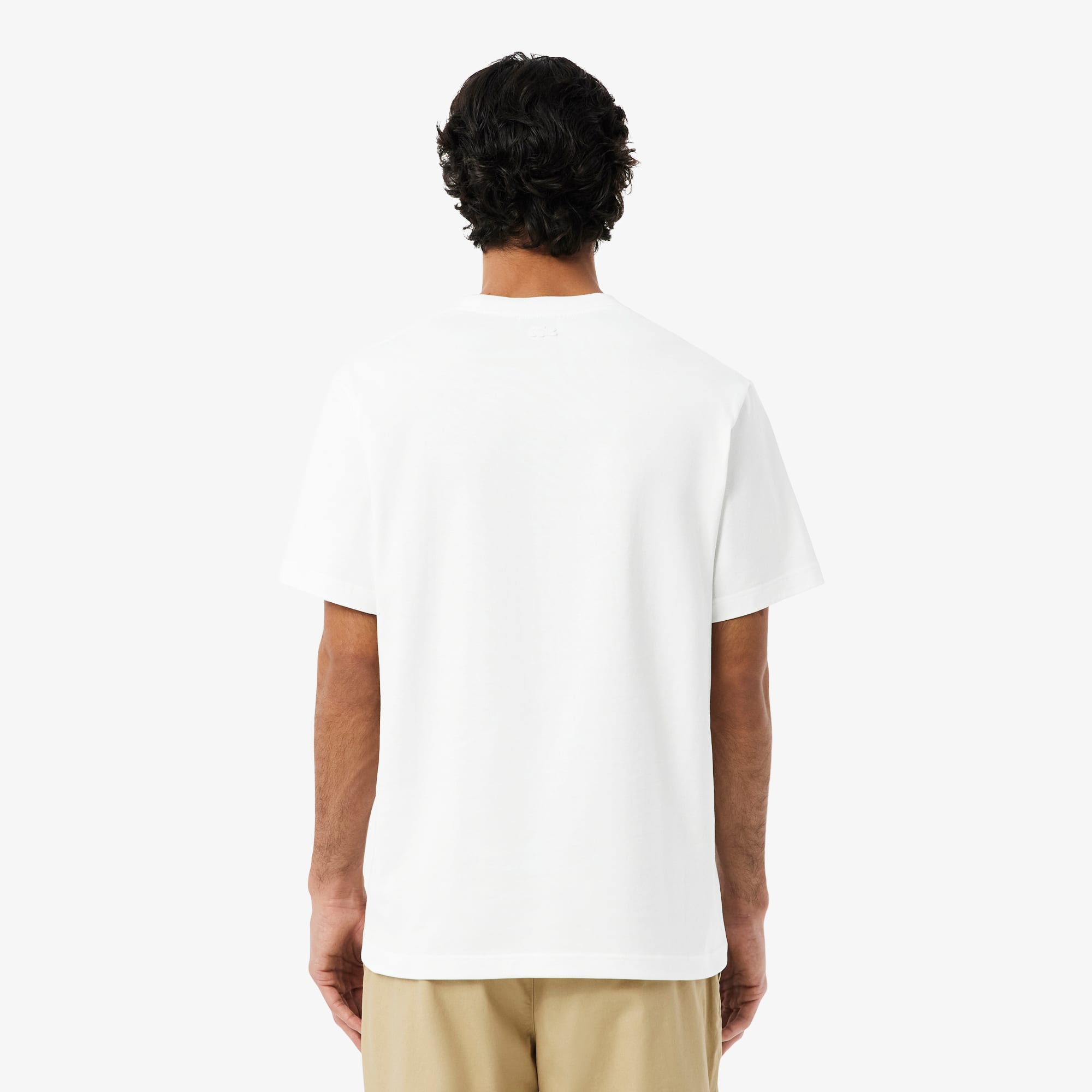 Embroidered Heavy Jersey T-Shirt - White